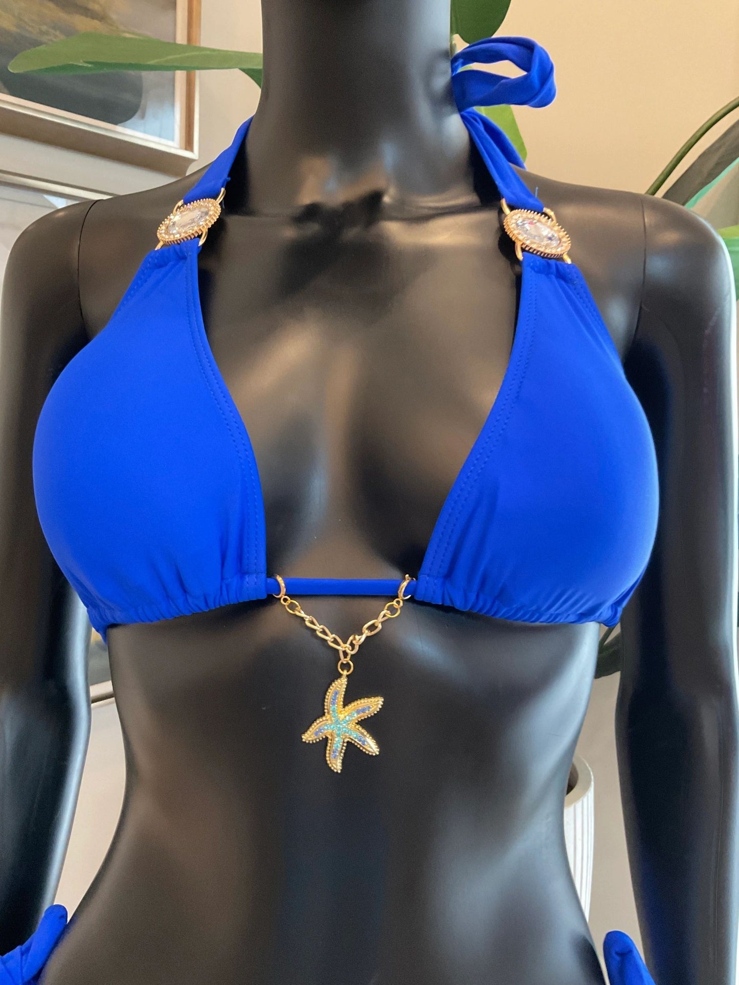 Blue Splash Bikini with Charming Bikinis Charms!