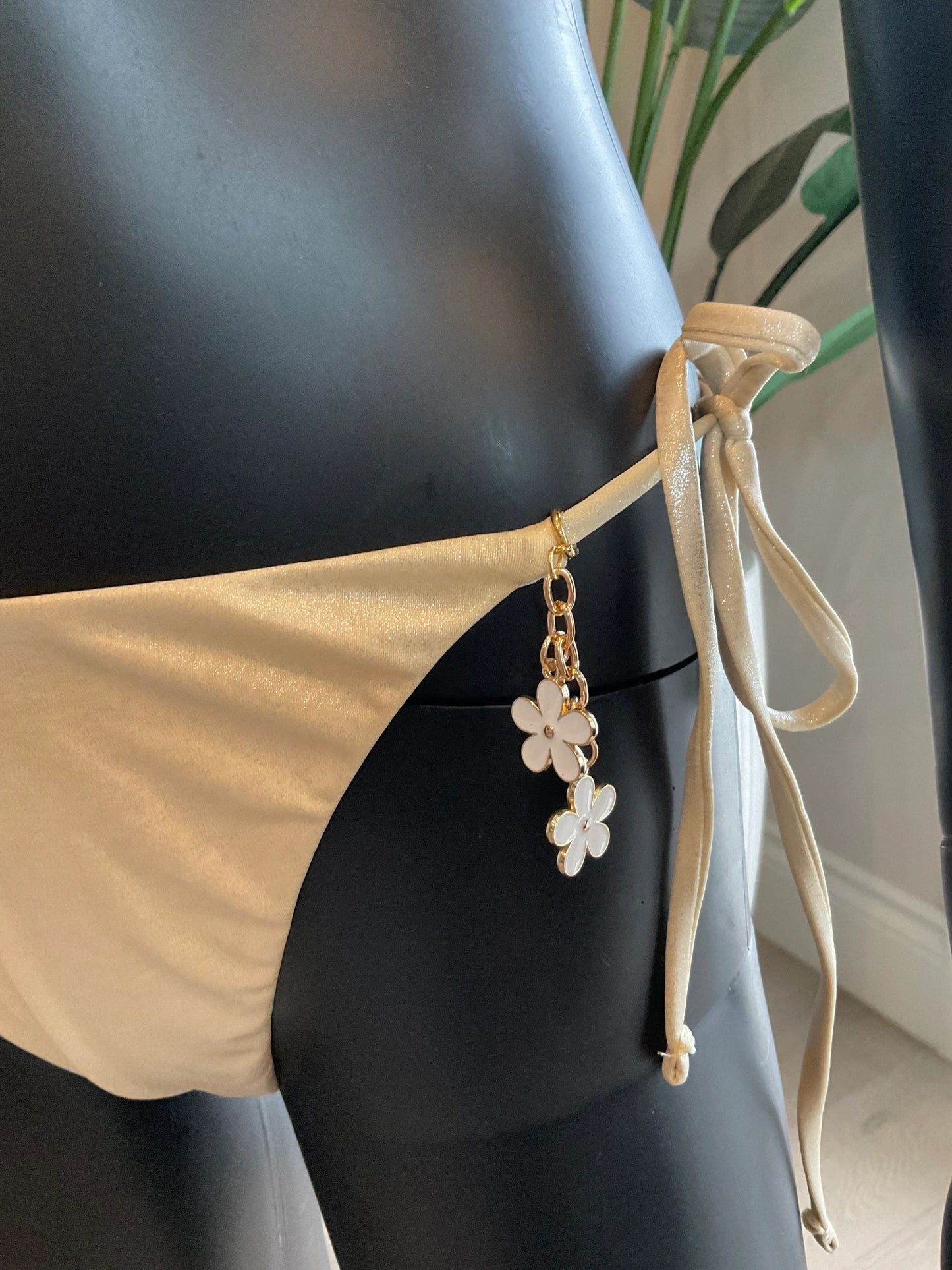 Champagne Bikini with Charming Bikinis Charms!