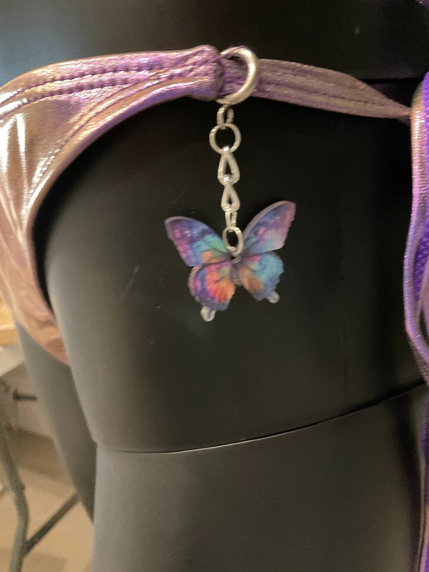 Charming Bikinis Colorful Butterfly Charm!