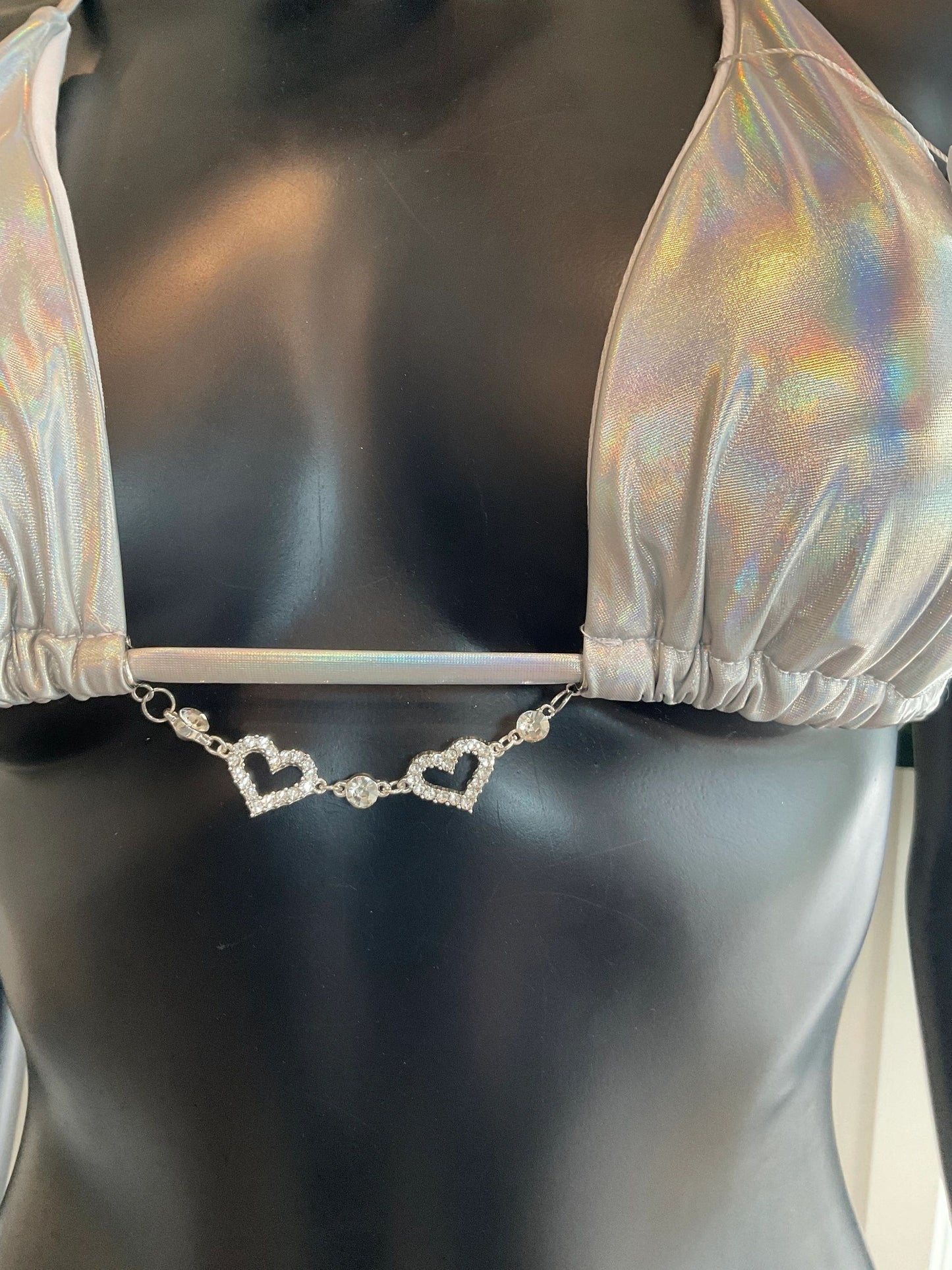 Charming Bikinis Double Heart Charm!