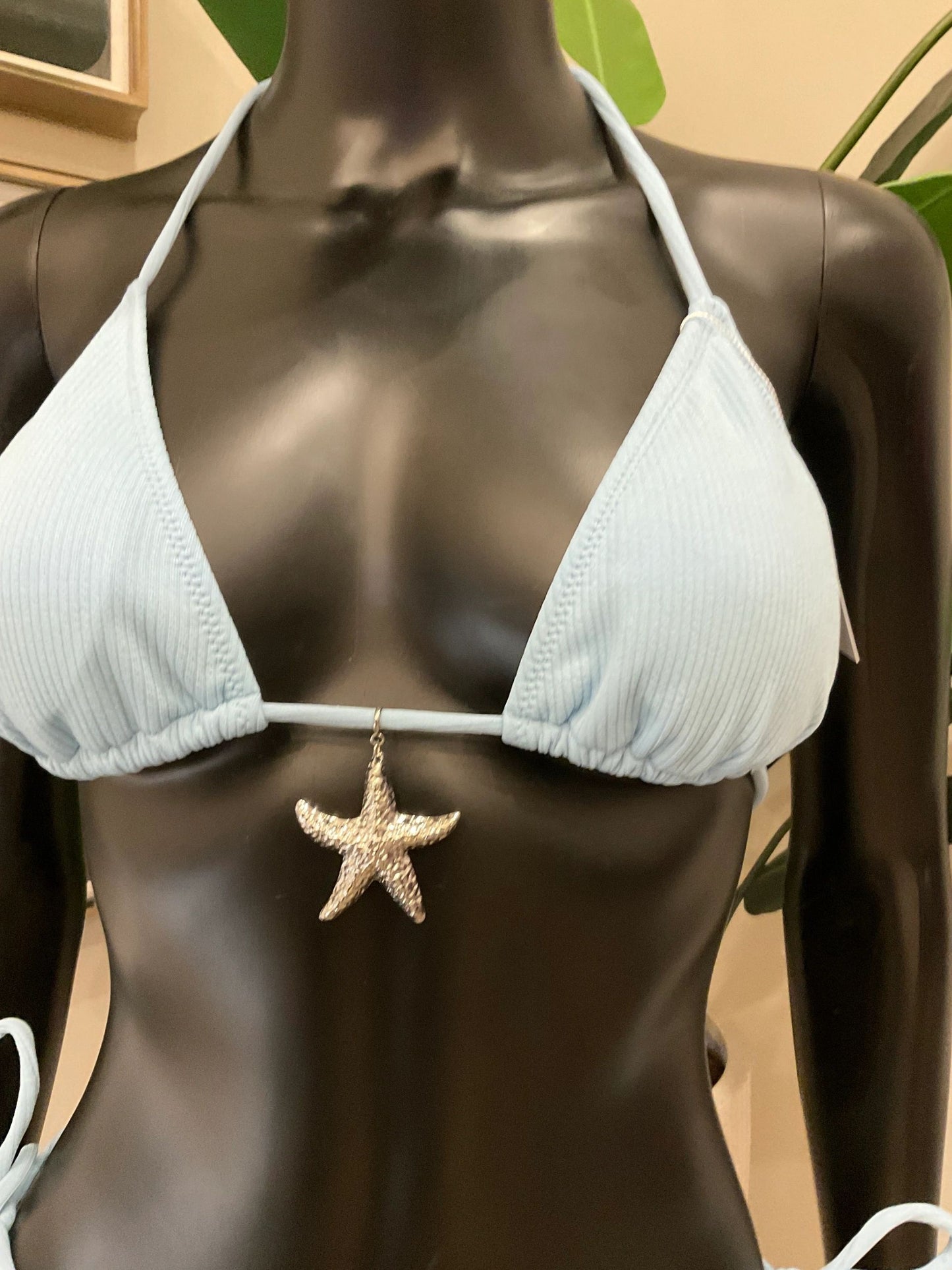 Charming Bikinis Large Starfish Silver Charm!