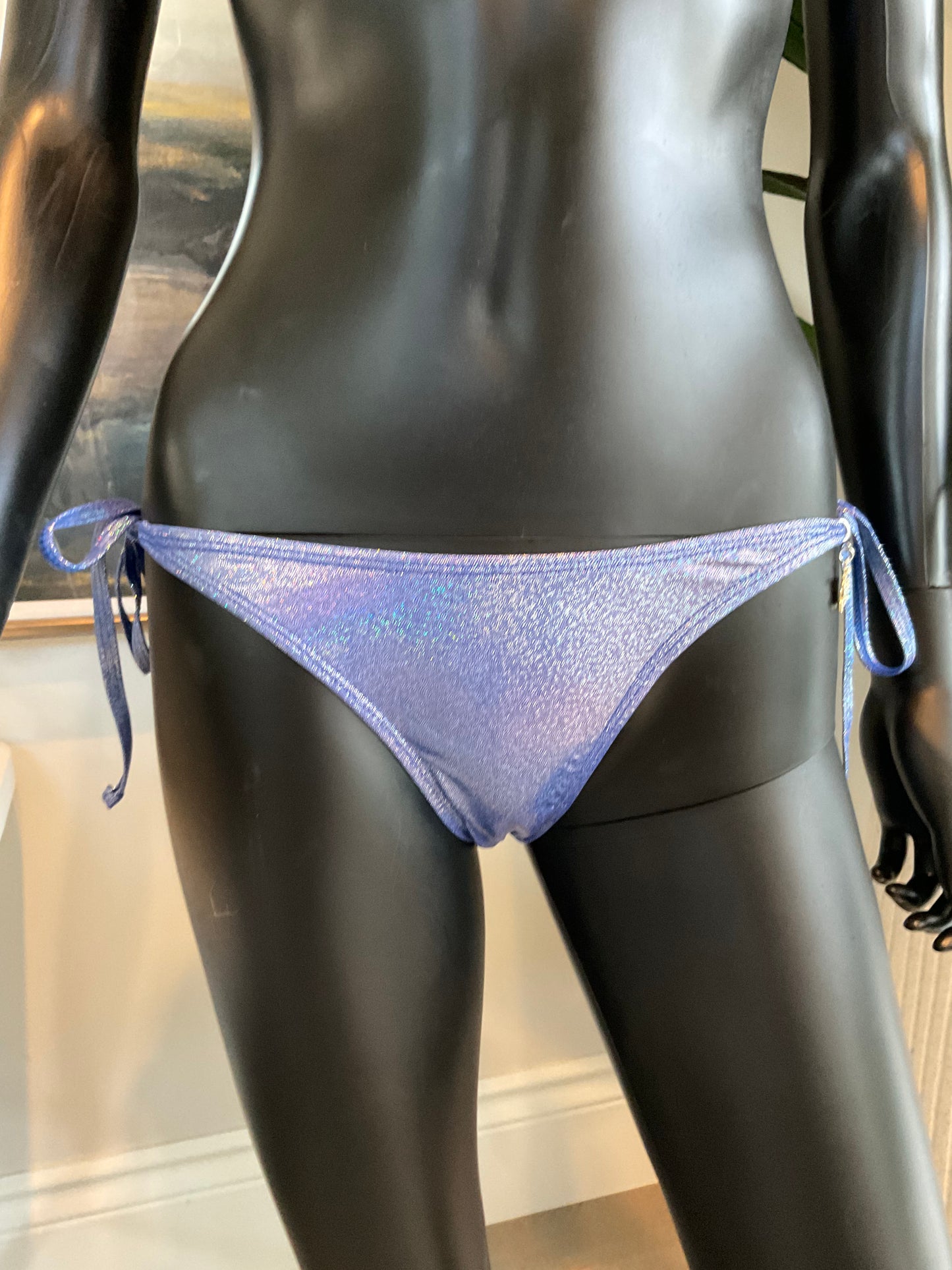 Shimmery Blue Bikini with Charming Bikinis Charms!