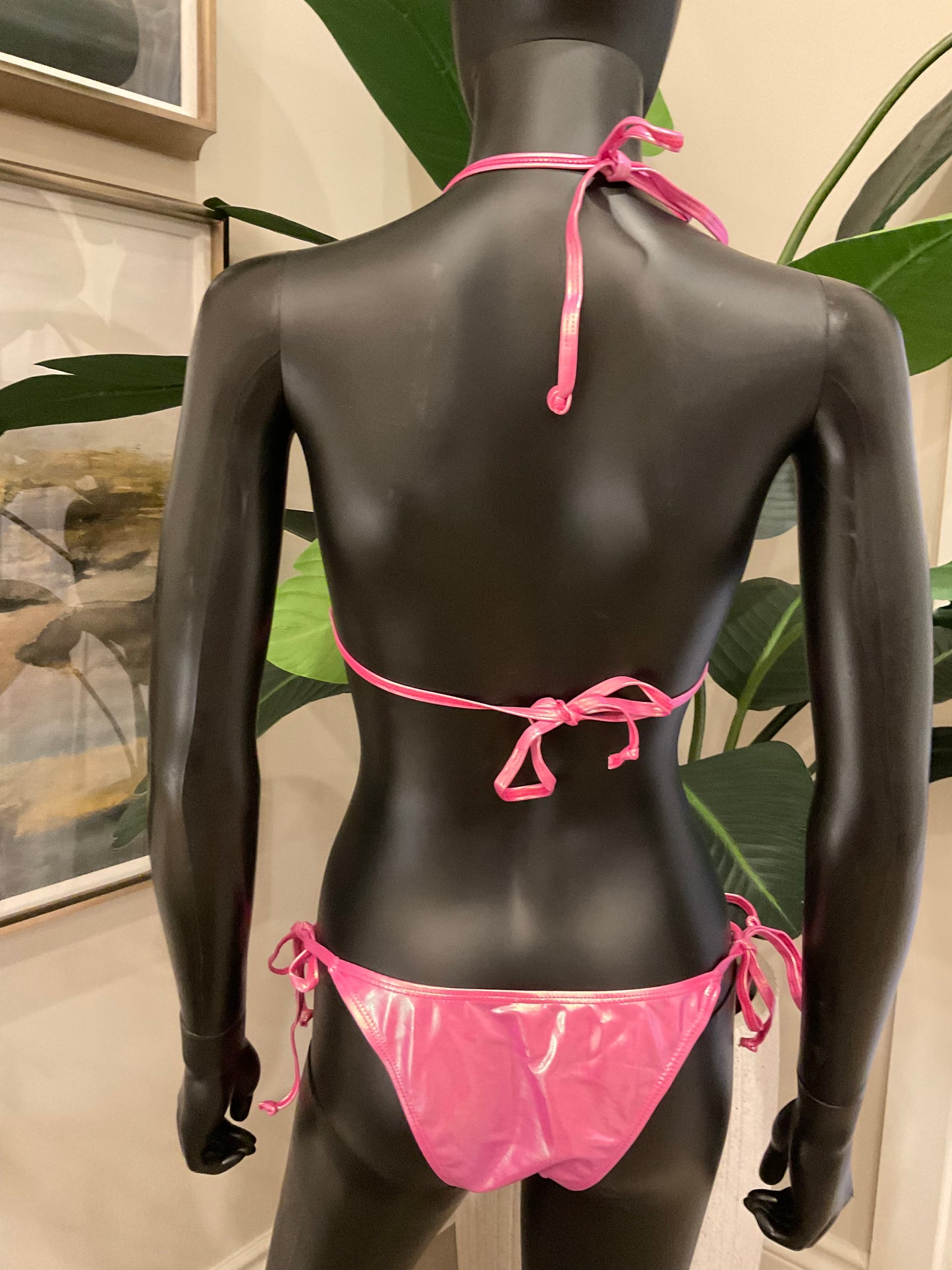 Pink Bikini with Charming Bikinis Let’s Go Shopping Charm!