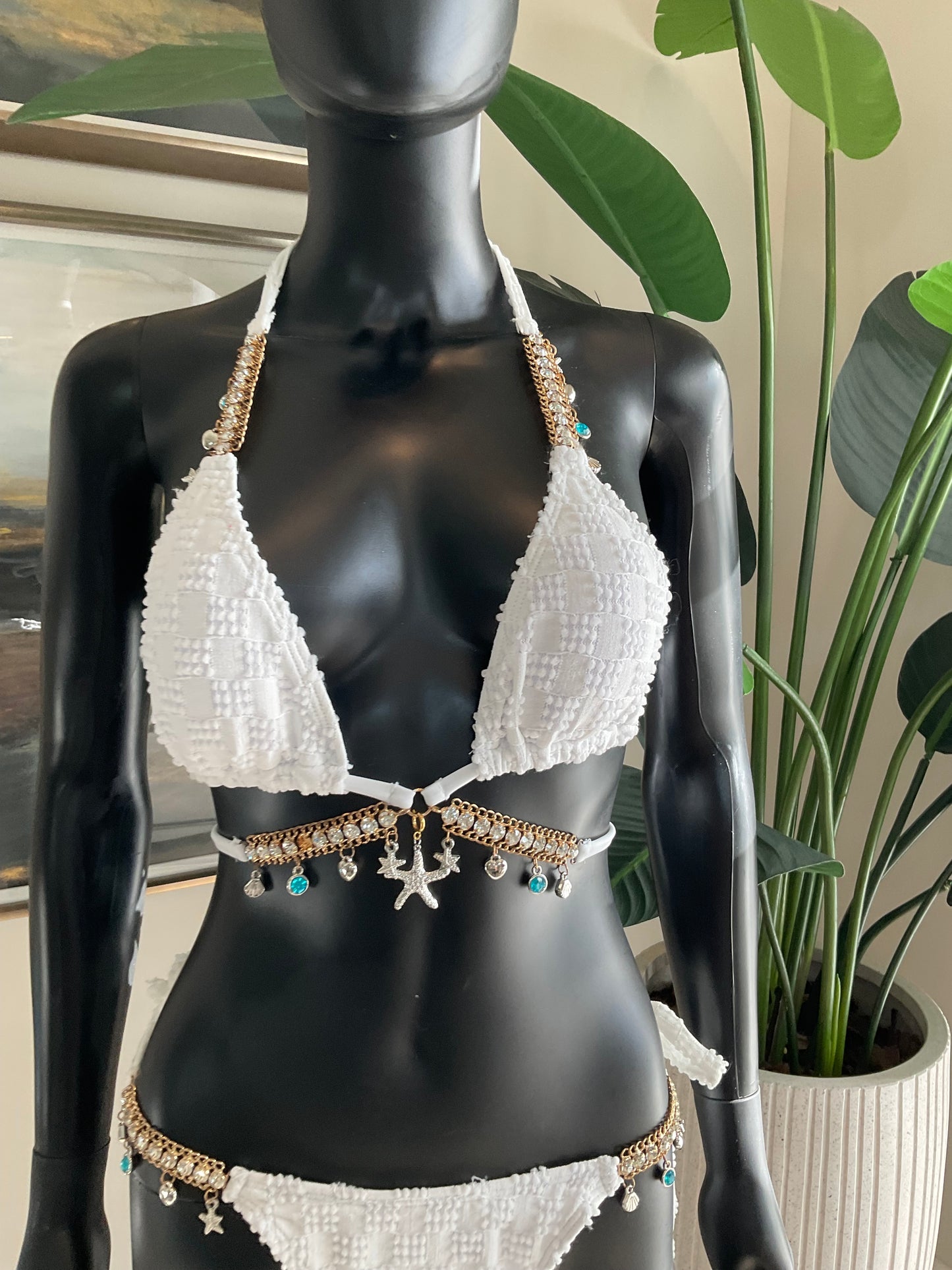 Charming Bikinis Silver Starfish Charm!