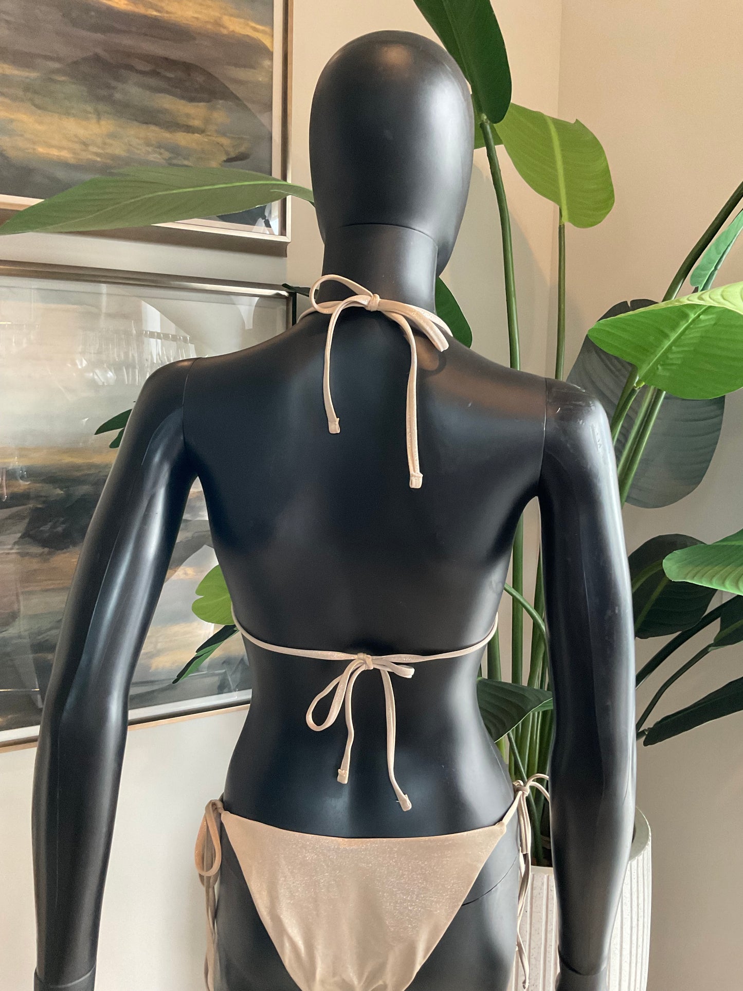 Champagne Bikini with Charming Bikinis Charm!