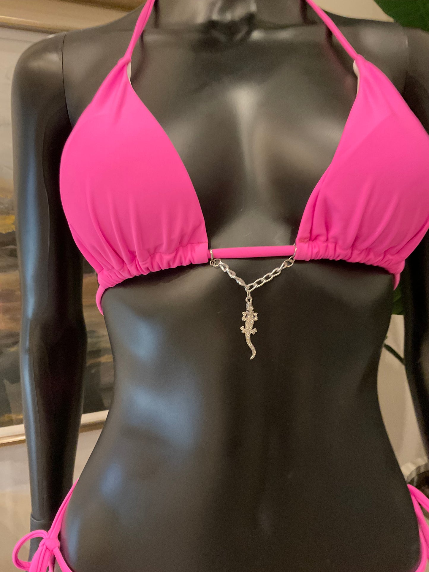 Hot Pink Bikini with Charming Bikinis Charms!