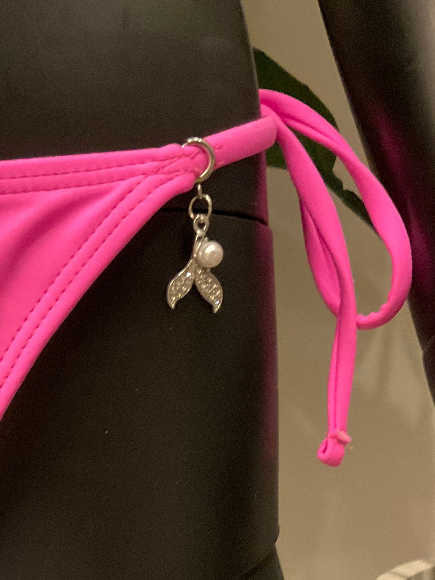 Hot Pink Bikini with Charming Bikinis Charms!