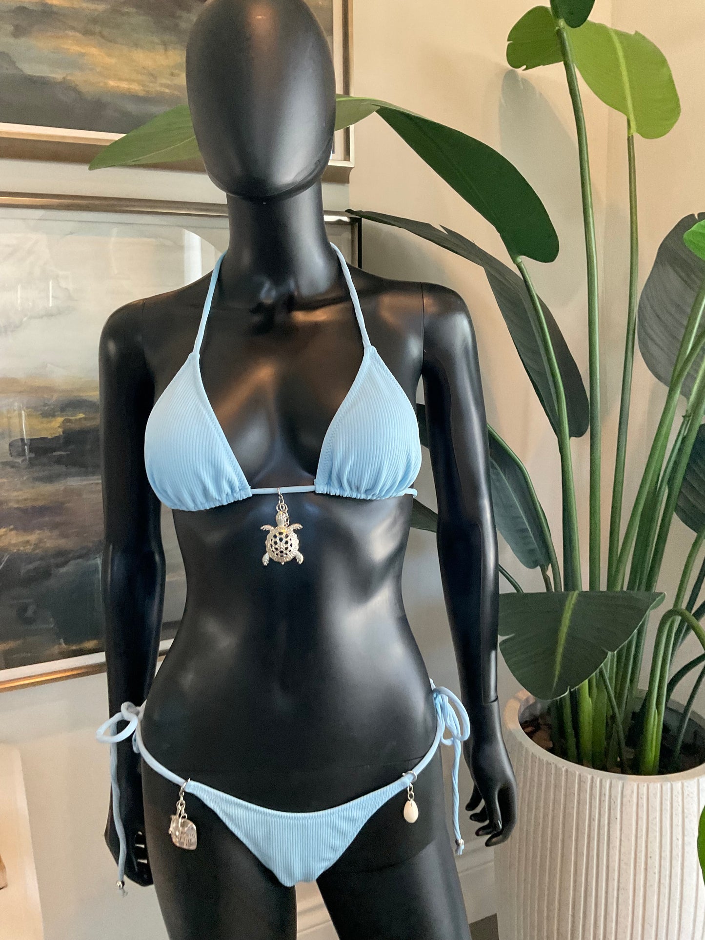 Blue Bikini with Charming Bikinis Charms!