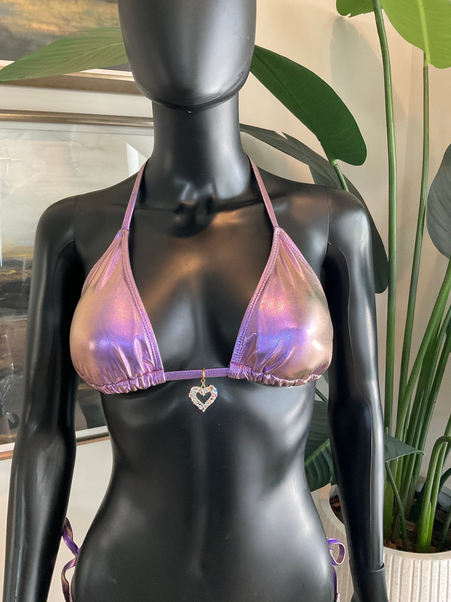 Purple Bikini with Charming Bikinis Charm!