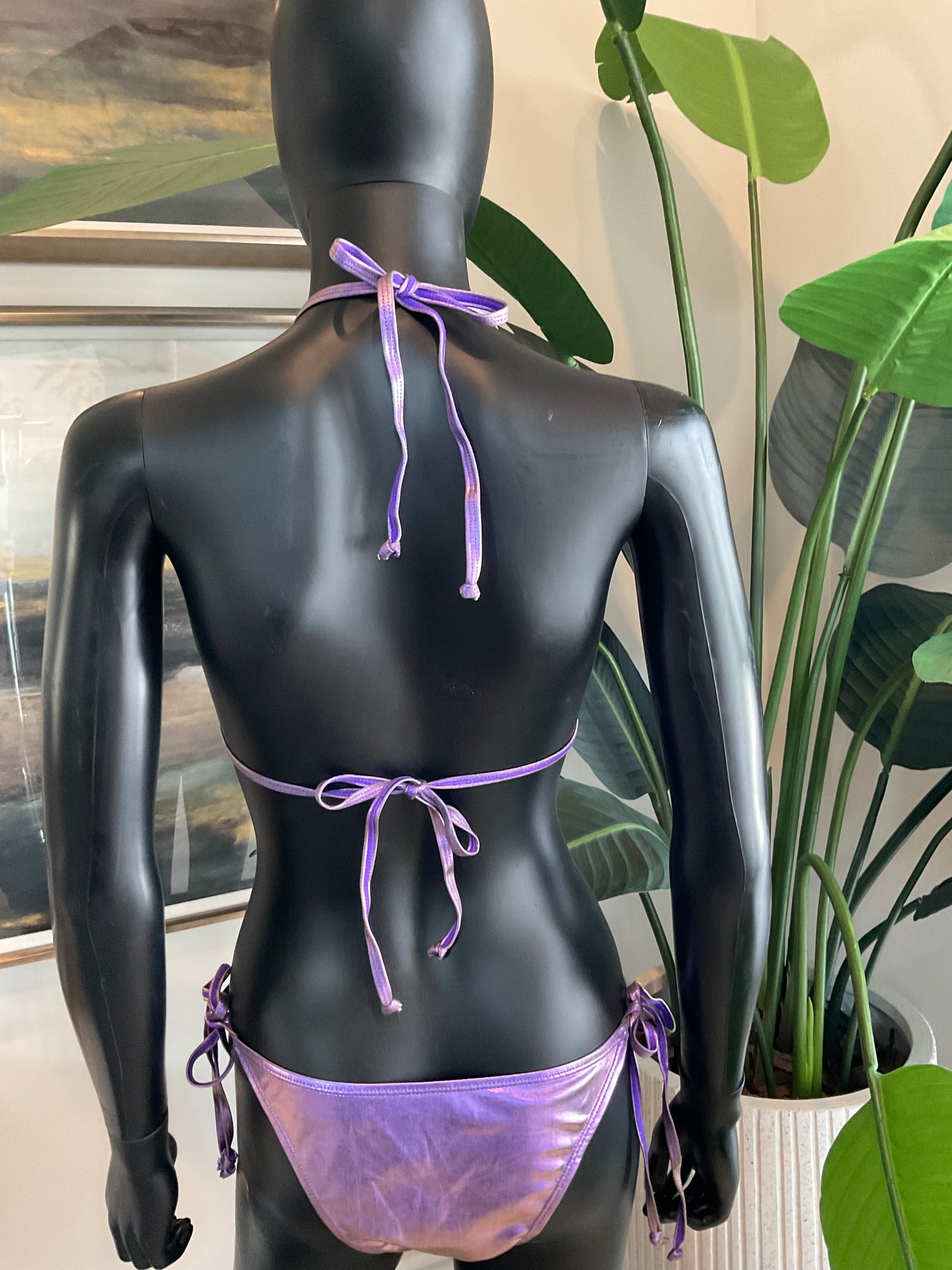 Purple Bikini with Charming Bikinis Charm!