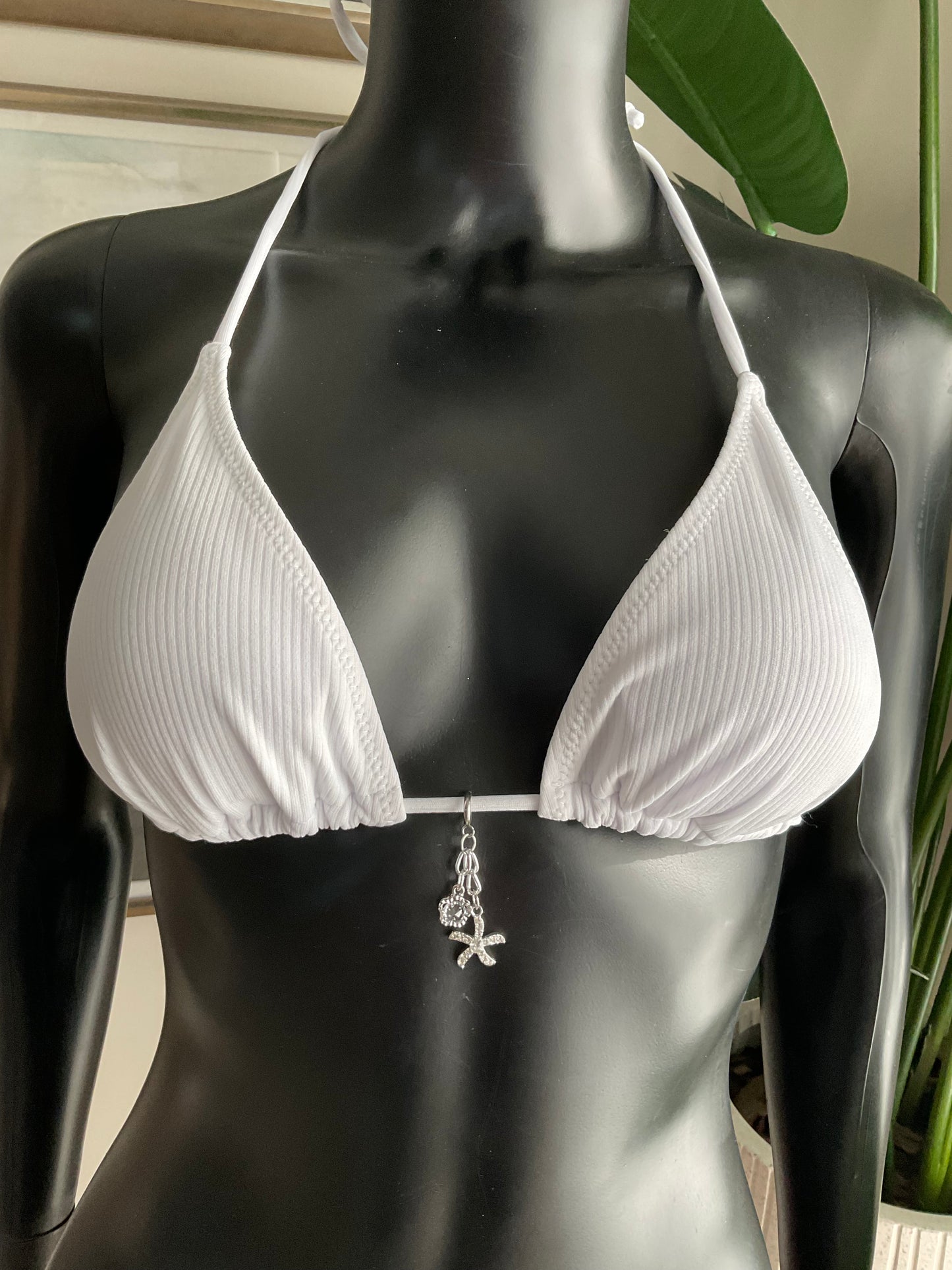 Charming Bikinis Rhinestone Starfish Charm!