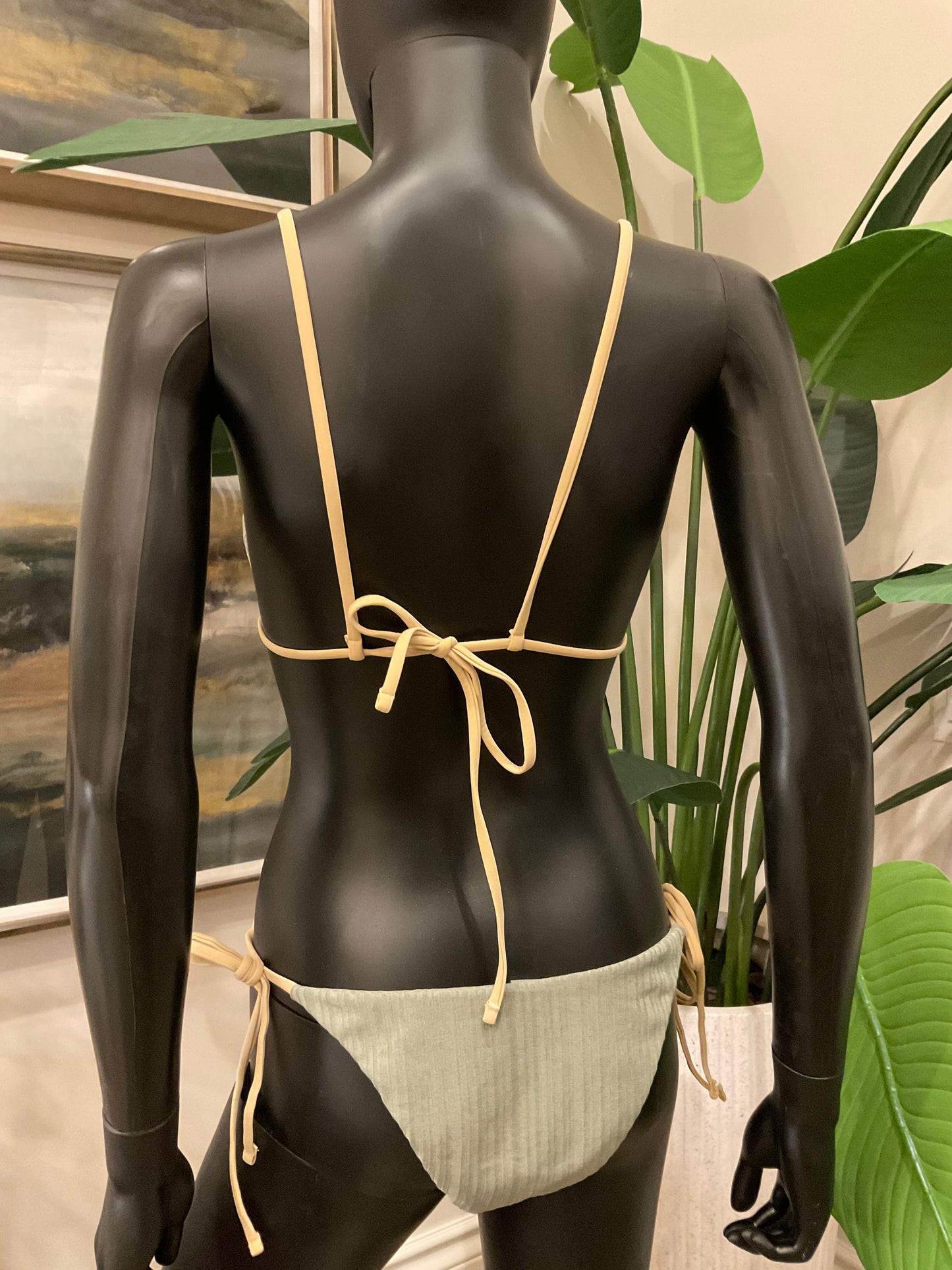 Khaki Bikini with Charming Bikinis Charm!