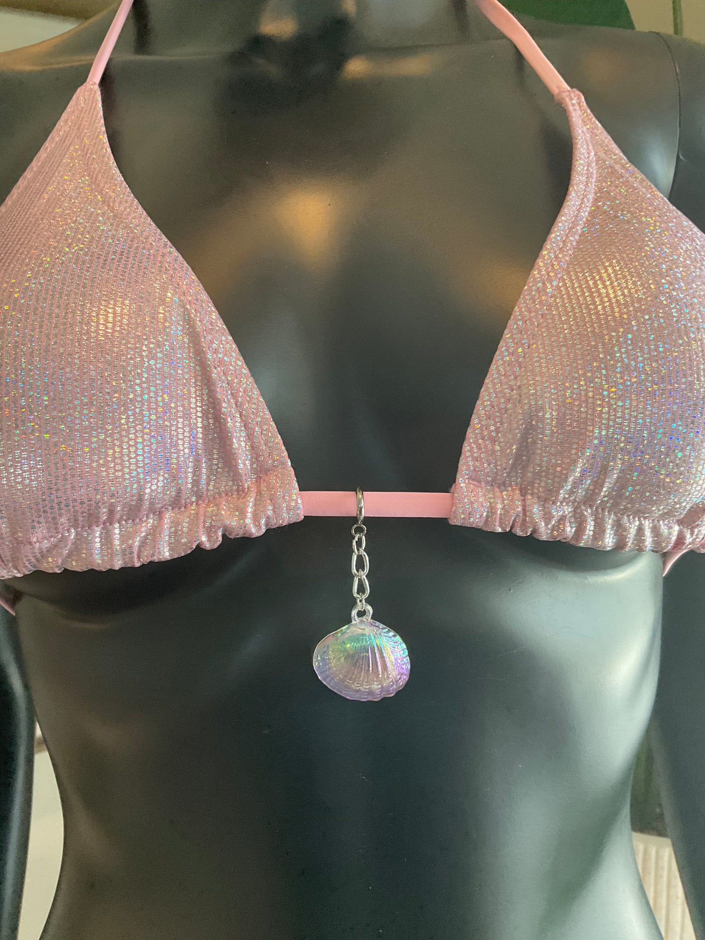 Charming Bikinis Iridescent Seashell Charm!