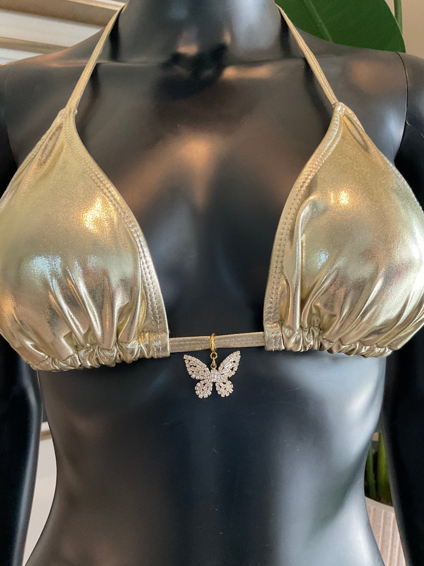 Charming Bikinis Rhinestone Butterfly Charm!