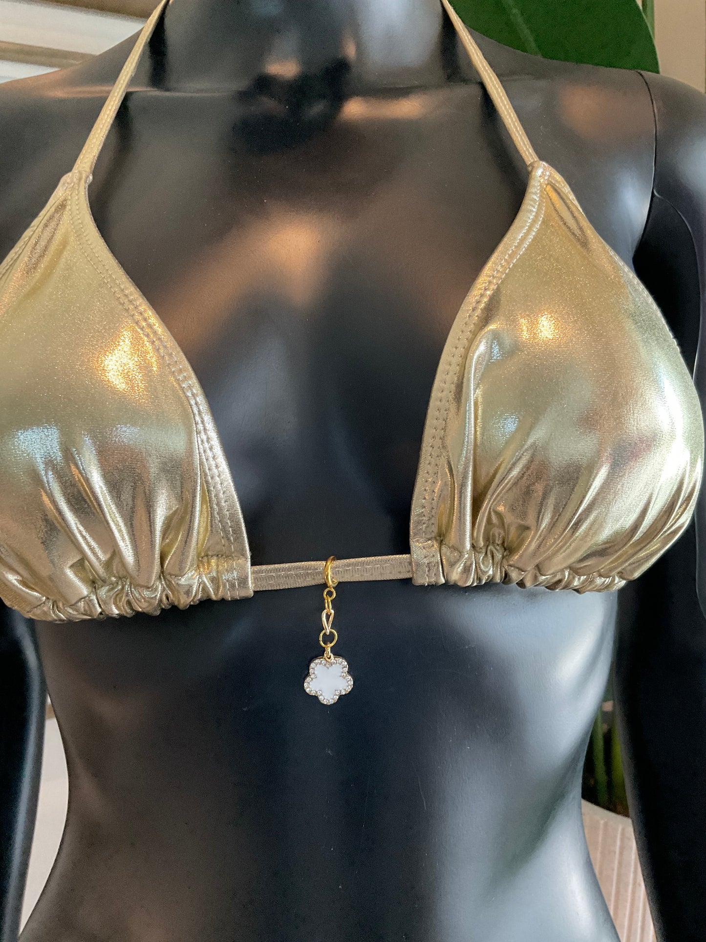Charming Bikinis White Floral Charm!