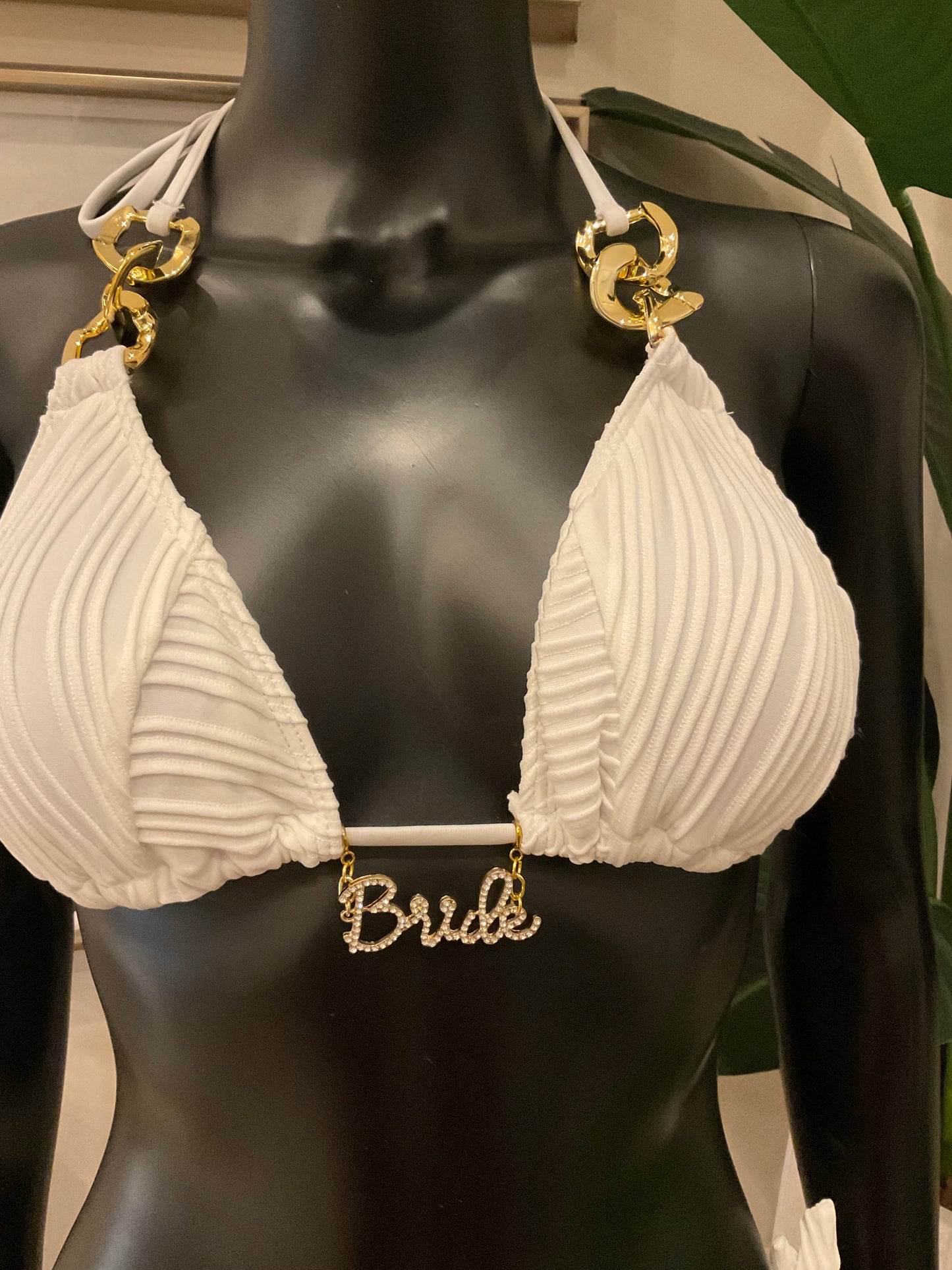 Charming Bikinis Rhinestone Bride Charm!