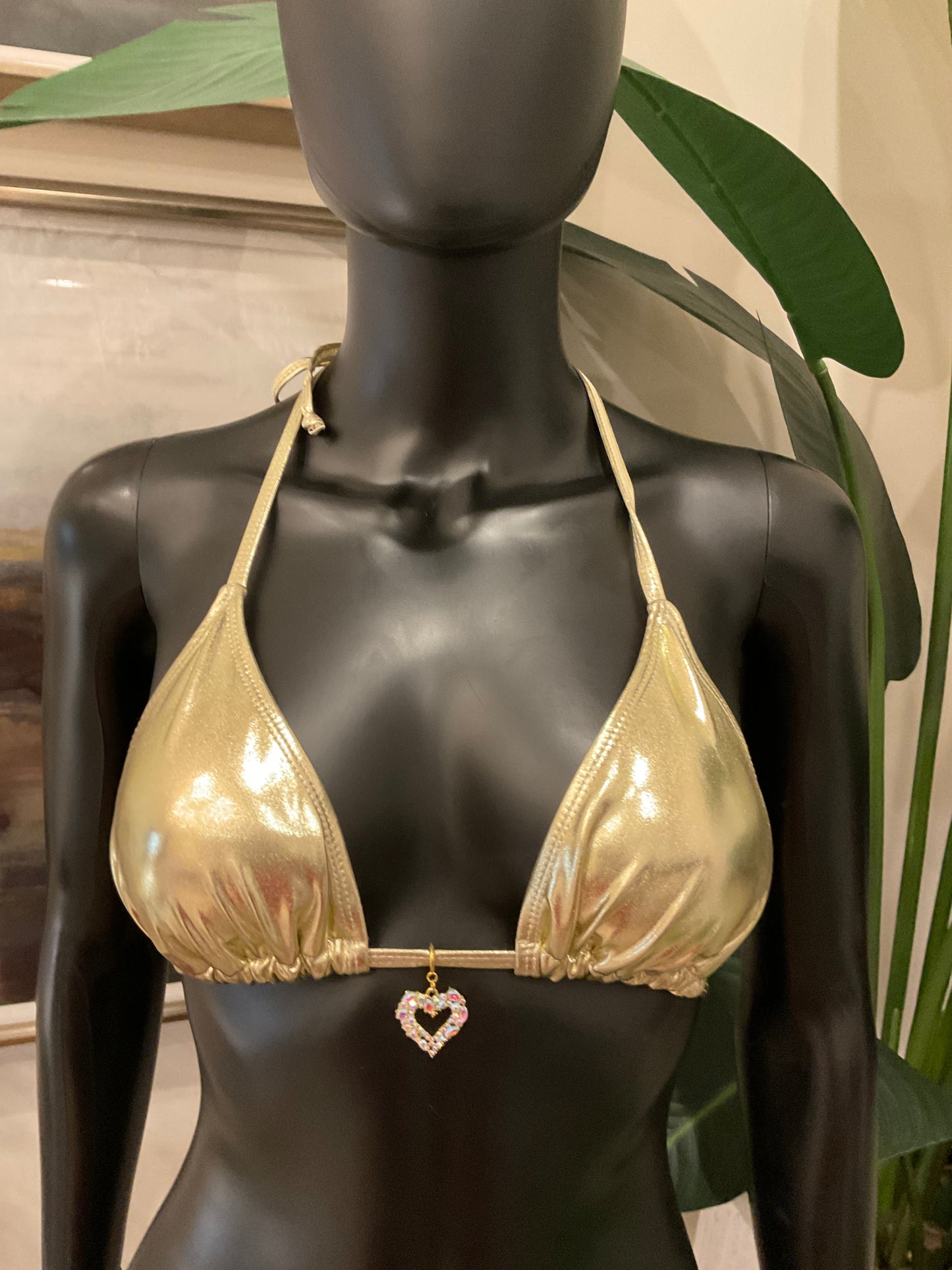Charming Bikinis iridescent Heart Charm!