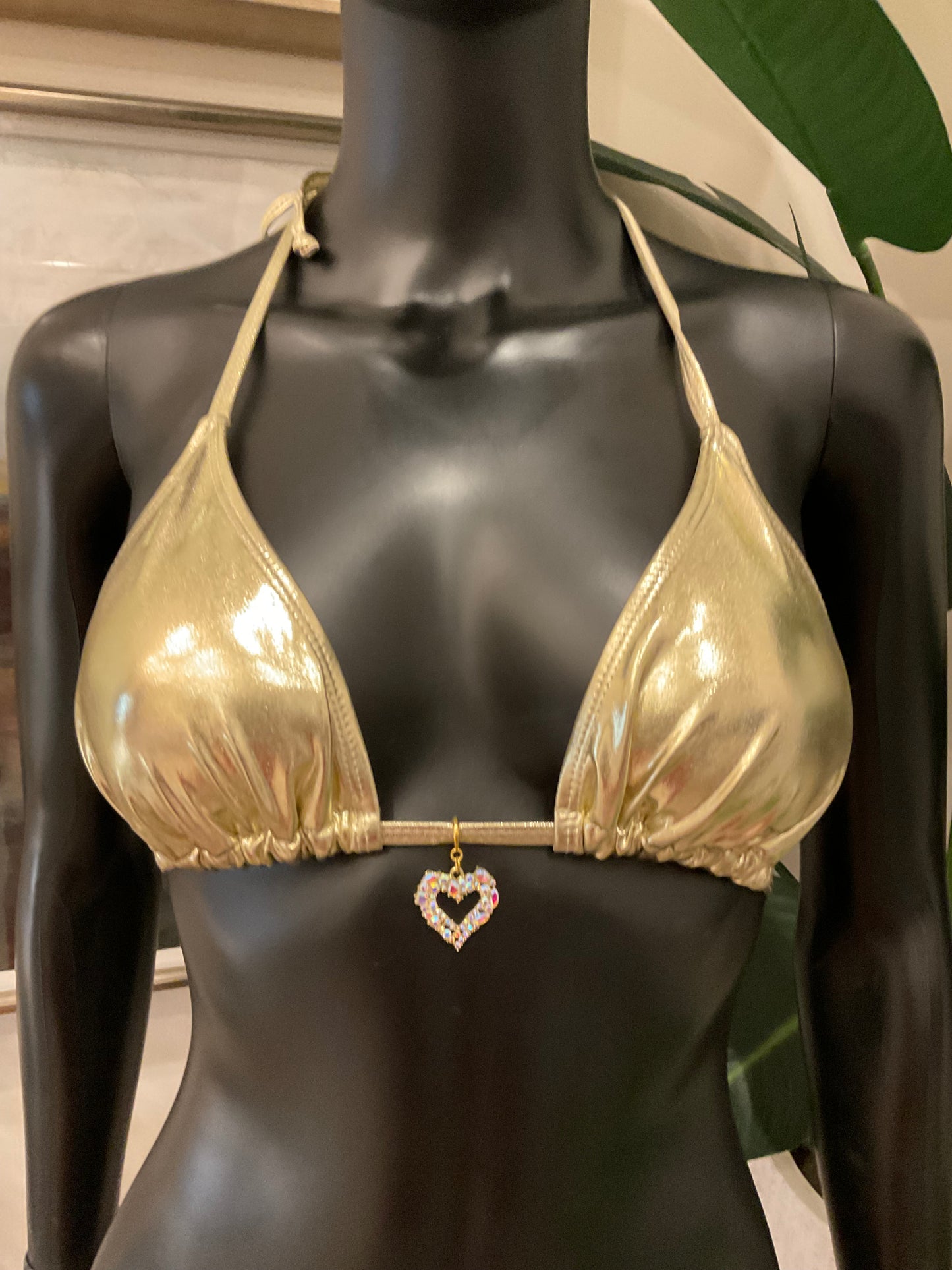 Charming Bikinis iridescent Heart Charm!