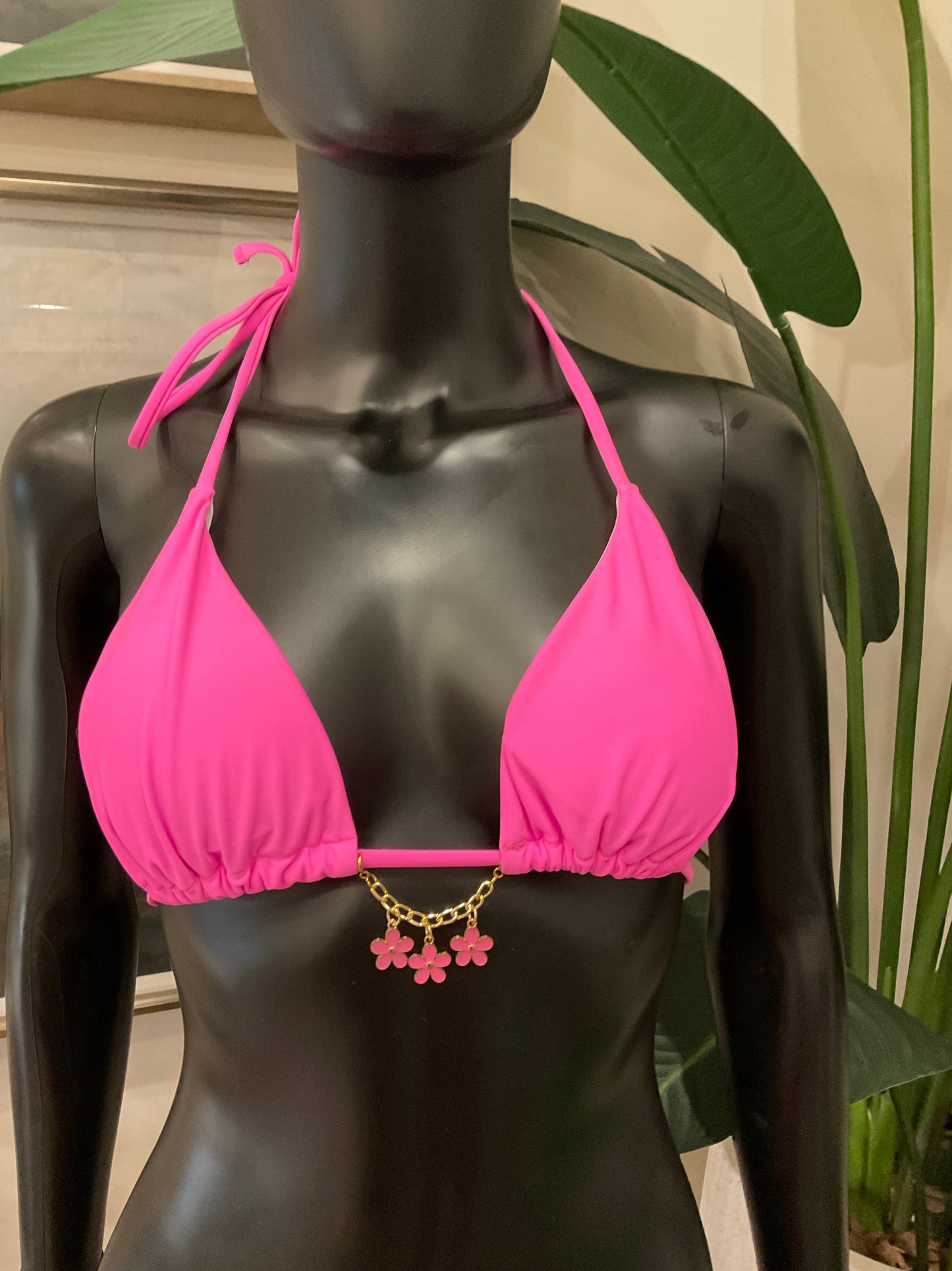 Charming Bikinis Pink Flower Charm!