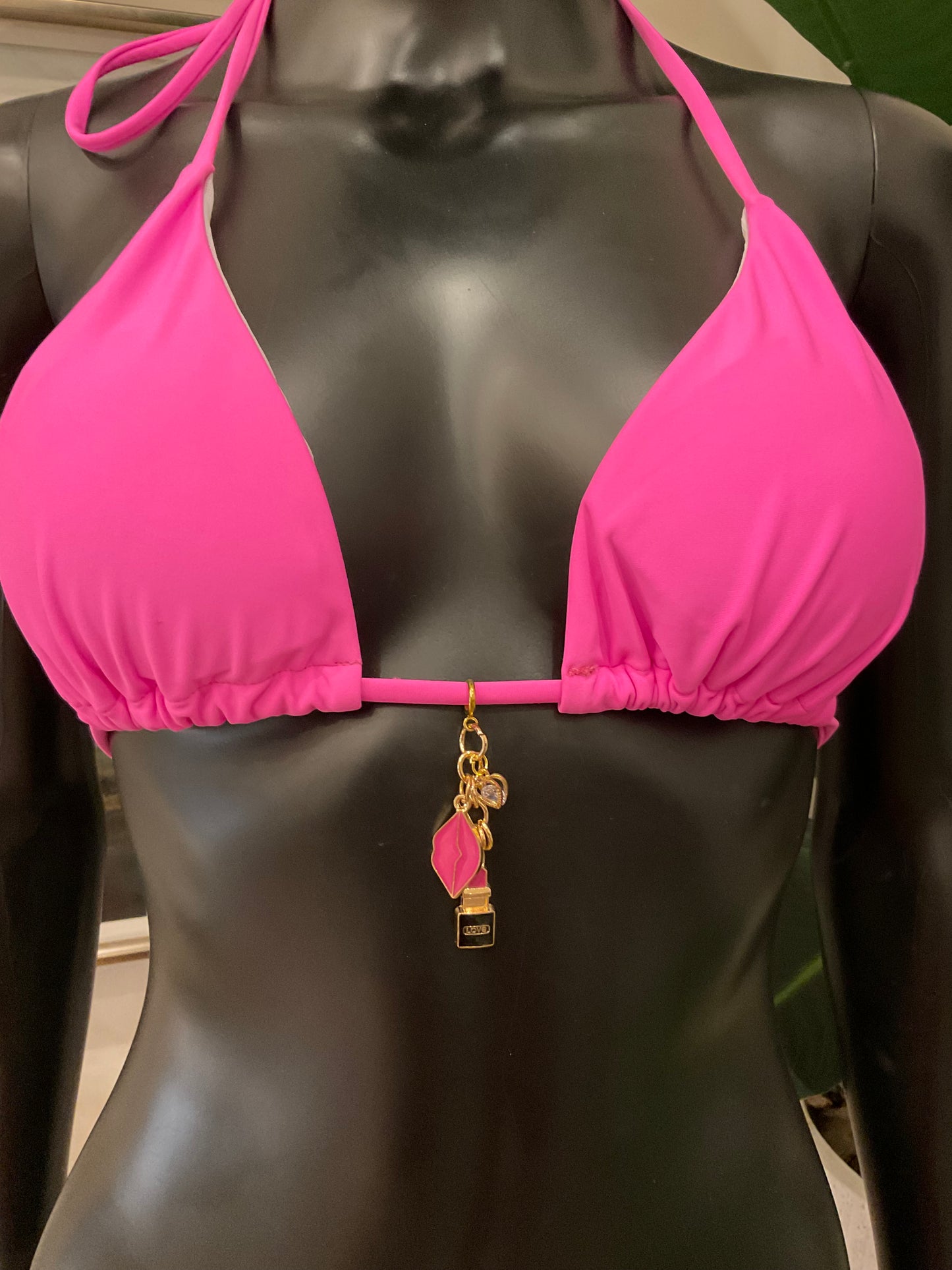Charming Bikinis Lips & Lipstick Charm!