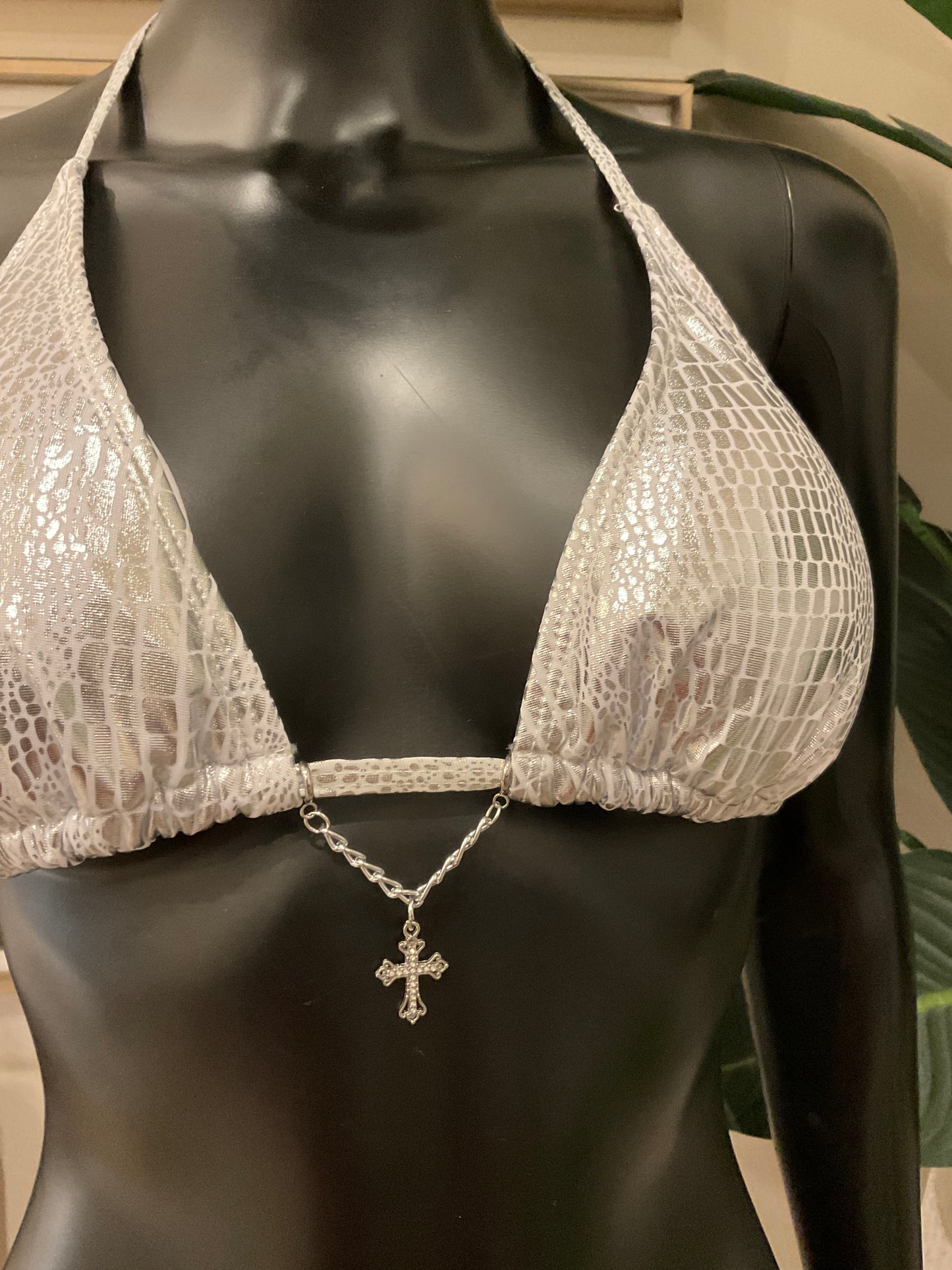 Charming Bikinis Cross on a Chain Charm!