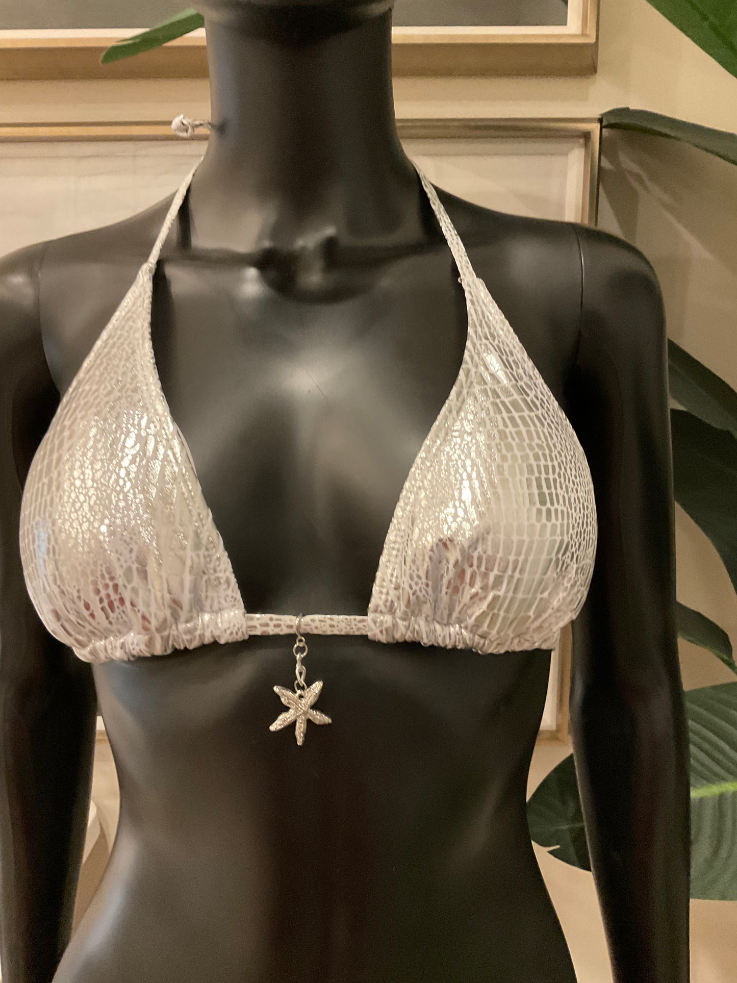 Charming Bikinis Silver Starfish Charm!