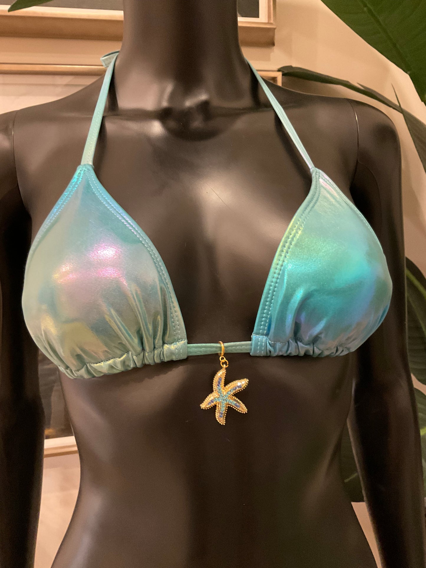 Charming Bikinis Ocean Starfish Rhinestone Charm!