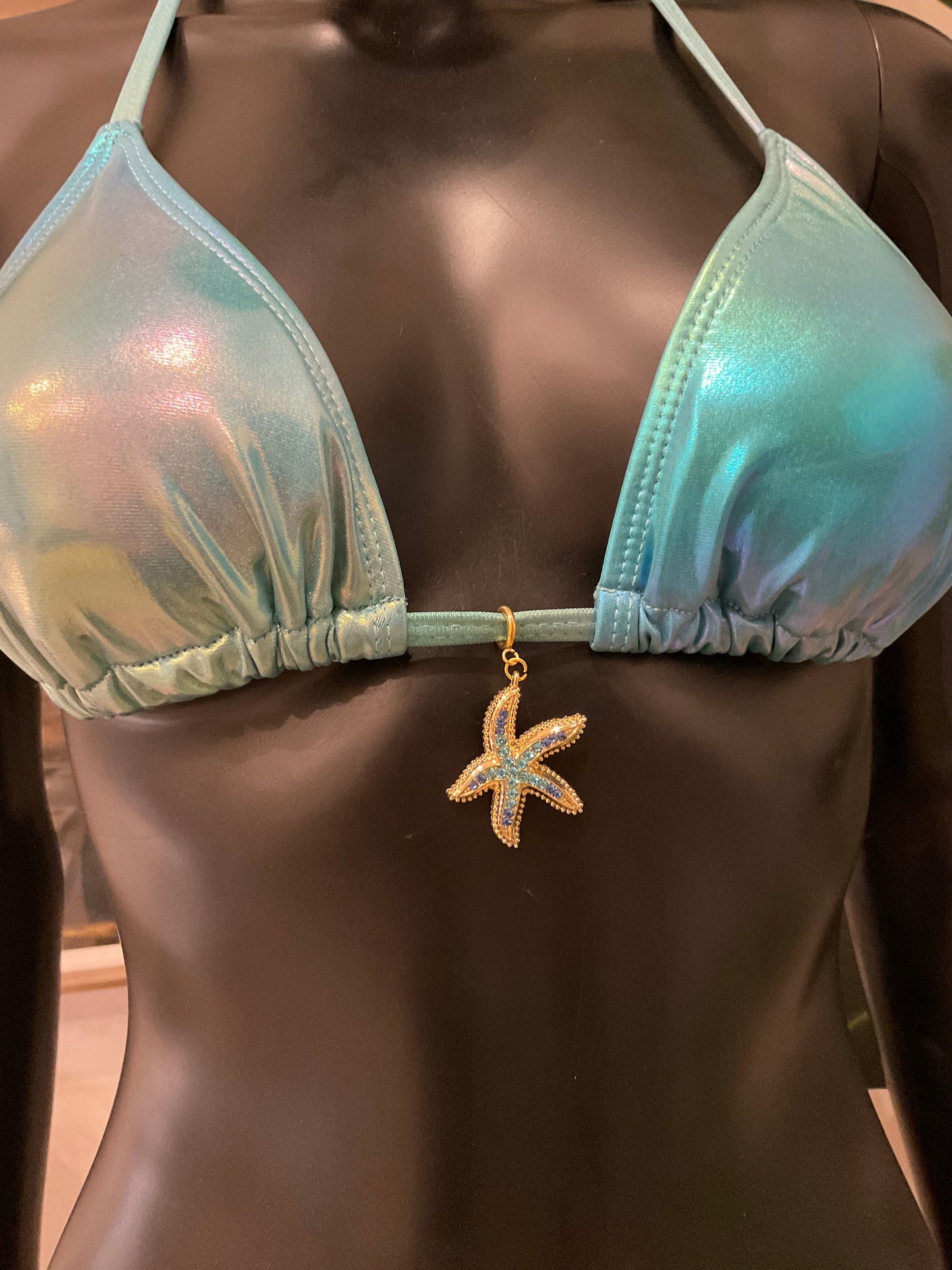 Charming Bikinis Ocean Starfish Rhinestone Charm!