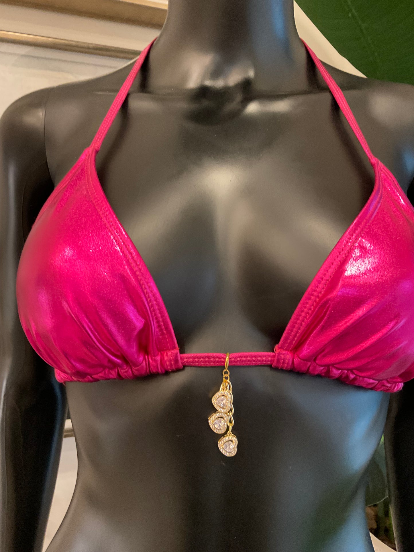 Charming Bikinis Hearts Hearts Hearts in Gold Charm!