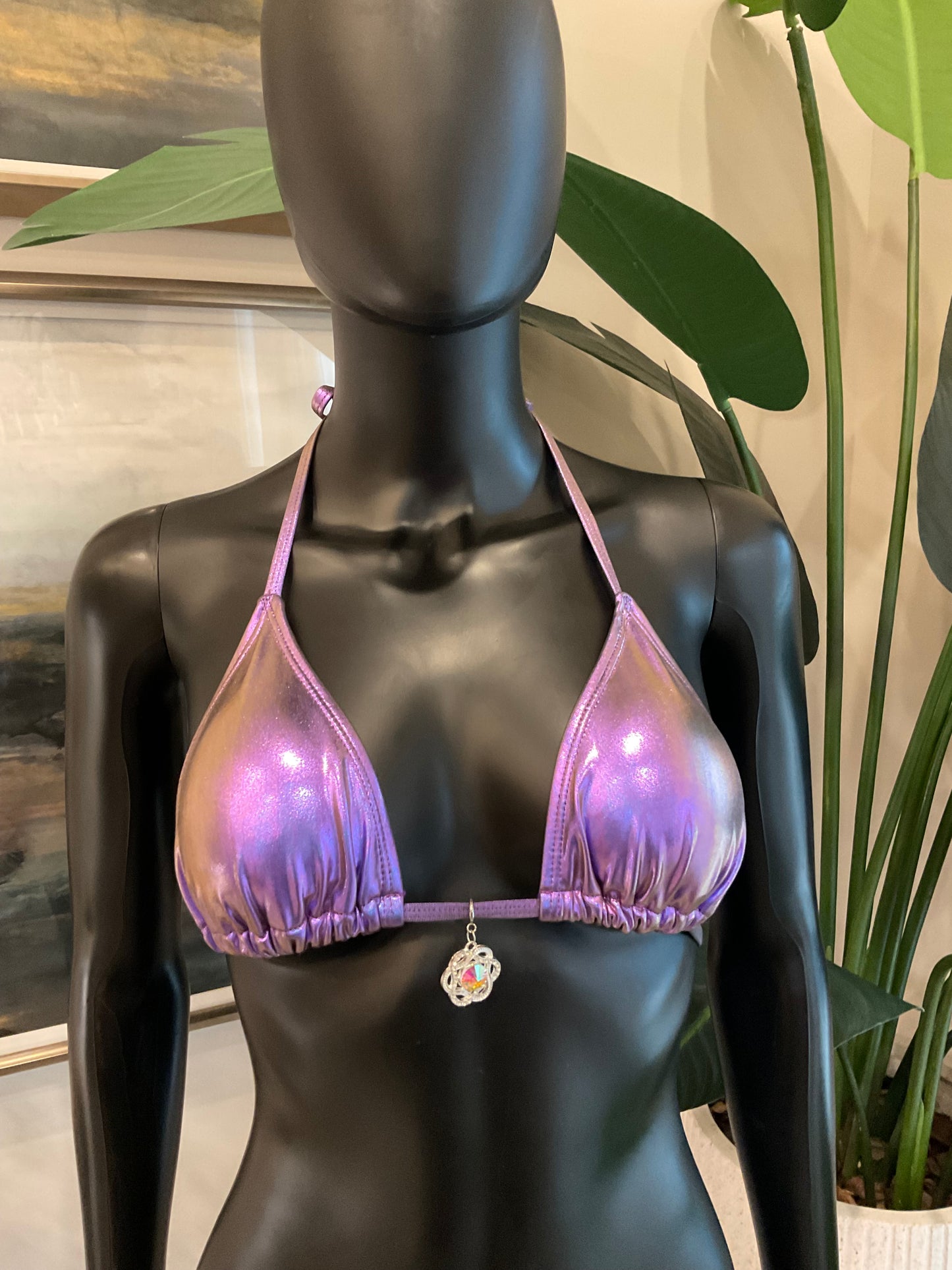 Charming Bikinis Iridescent Stone charm!