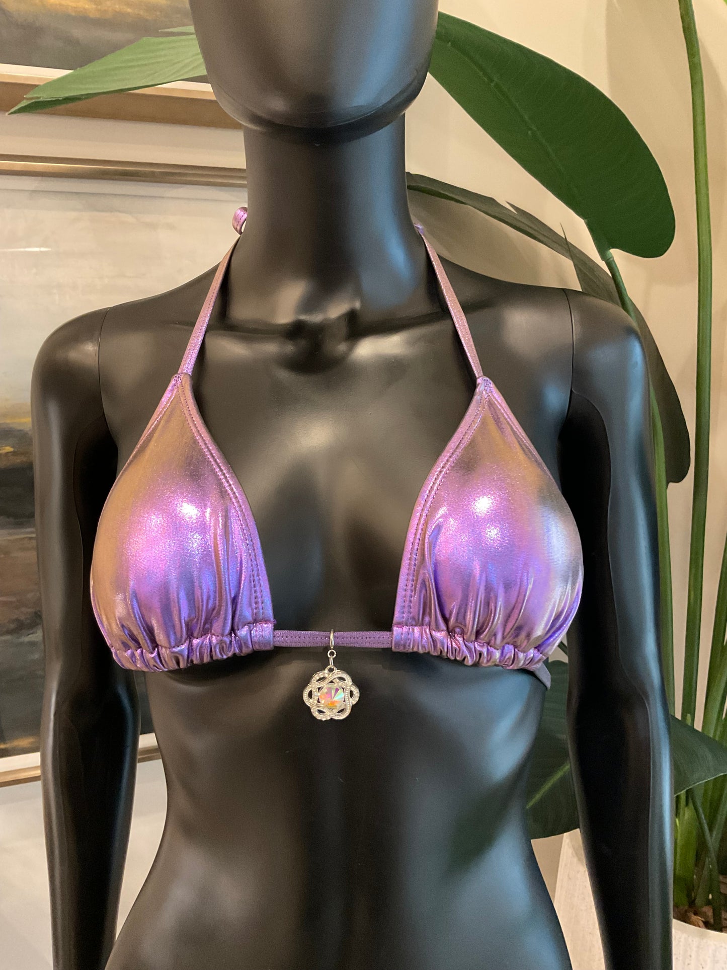 Charming Bikinis Iridescent Stone charm!