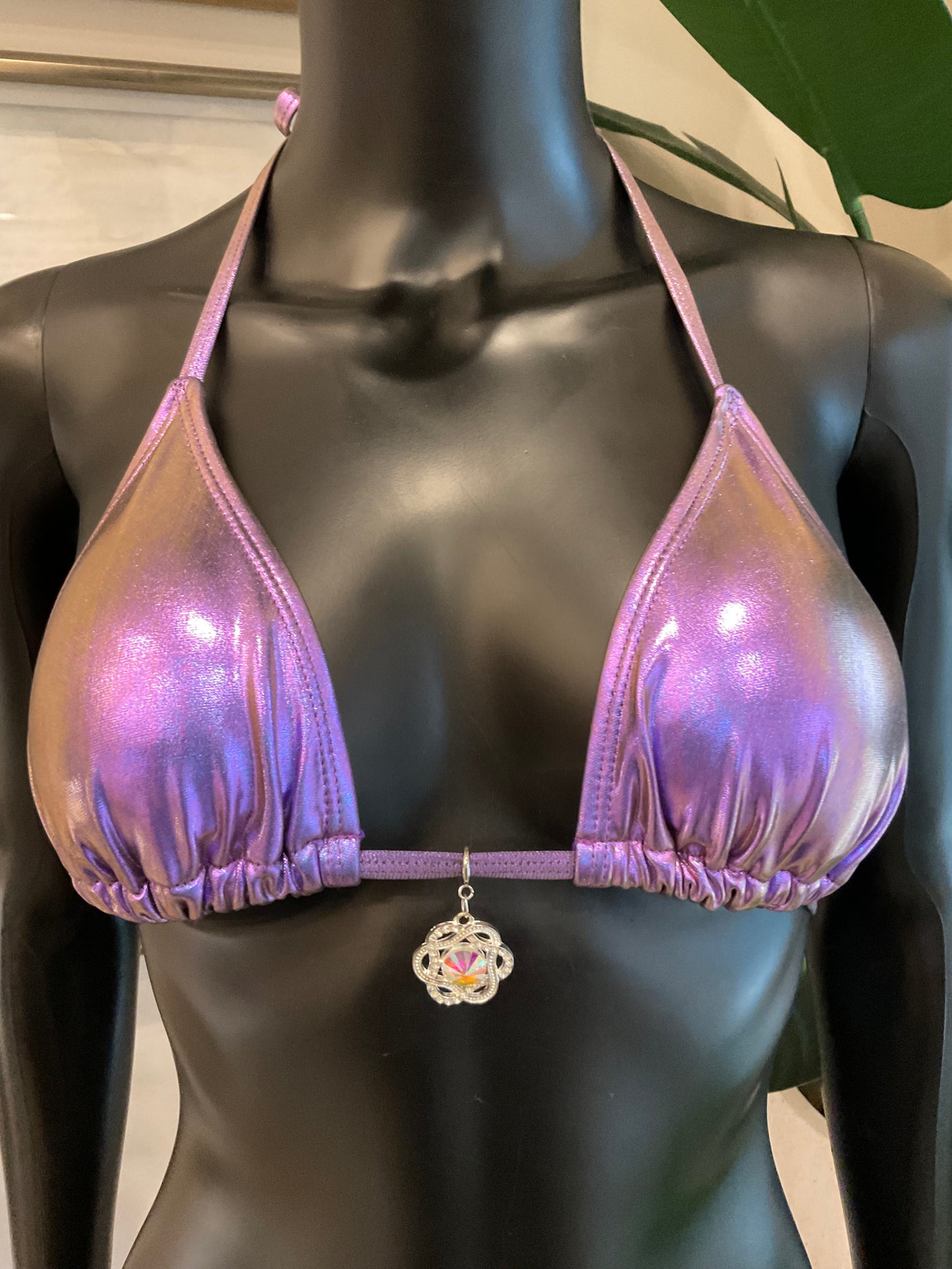 Charming Bikinis Iridescent Stone charm!