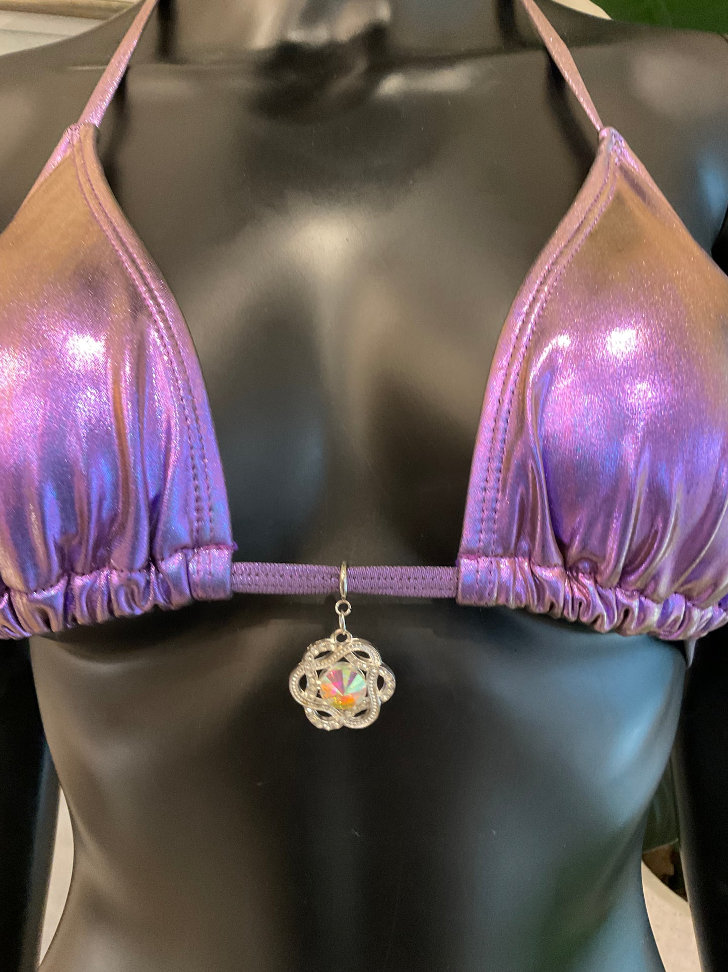 Charming Bikinis Iridescent Stone charm!