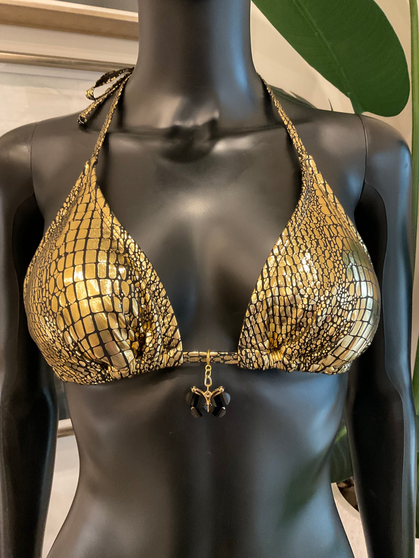 Charming Bikinis Black Butterfly Charm!