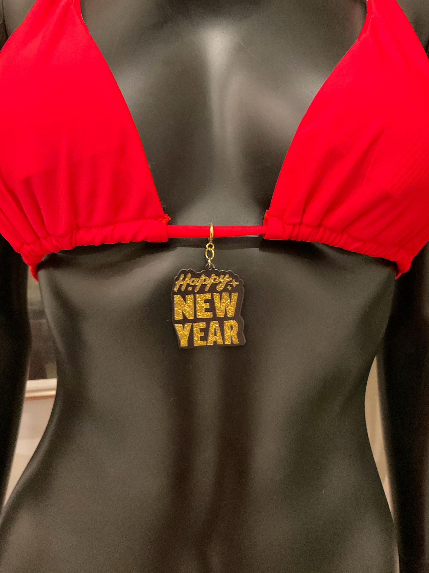 Charming Bikinis Bring In The New Year(Gold)Charm!