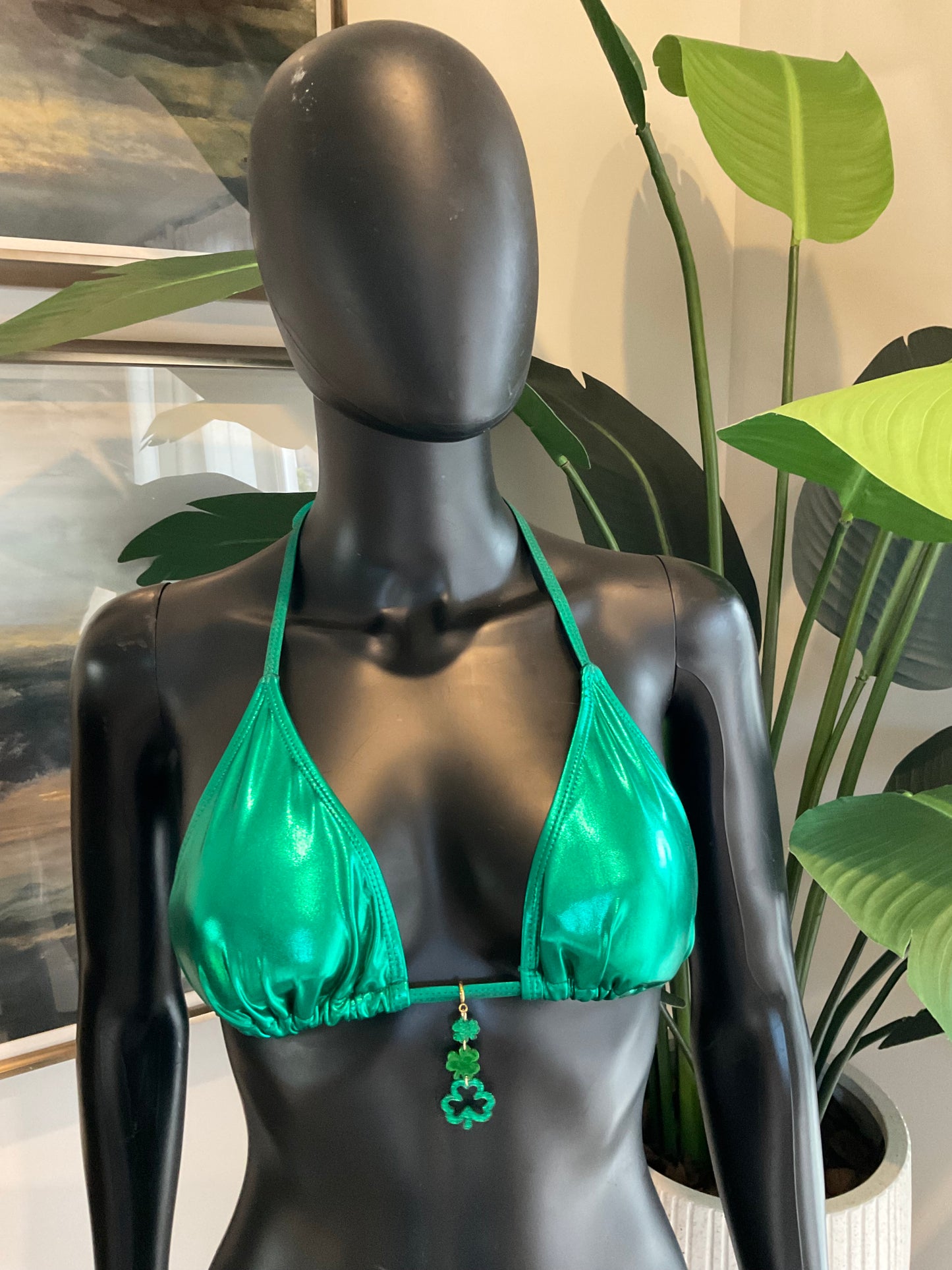 Charming Bikinis Four Leaf Clover Charm!