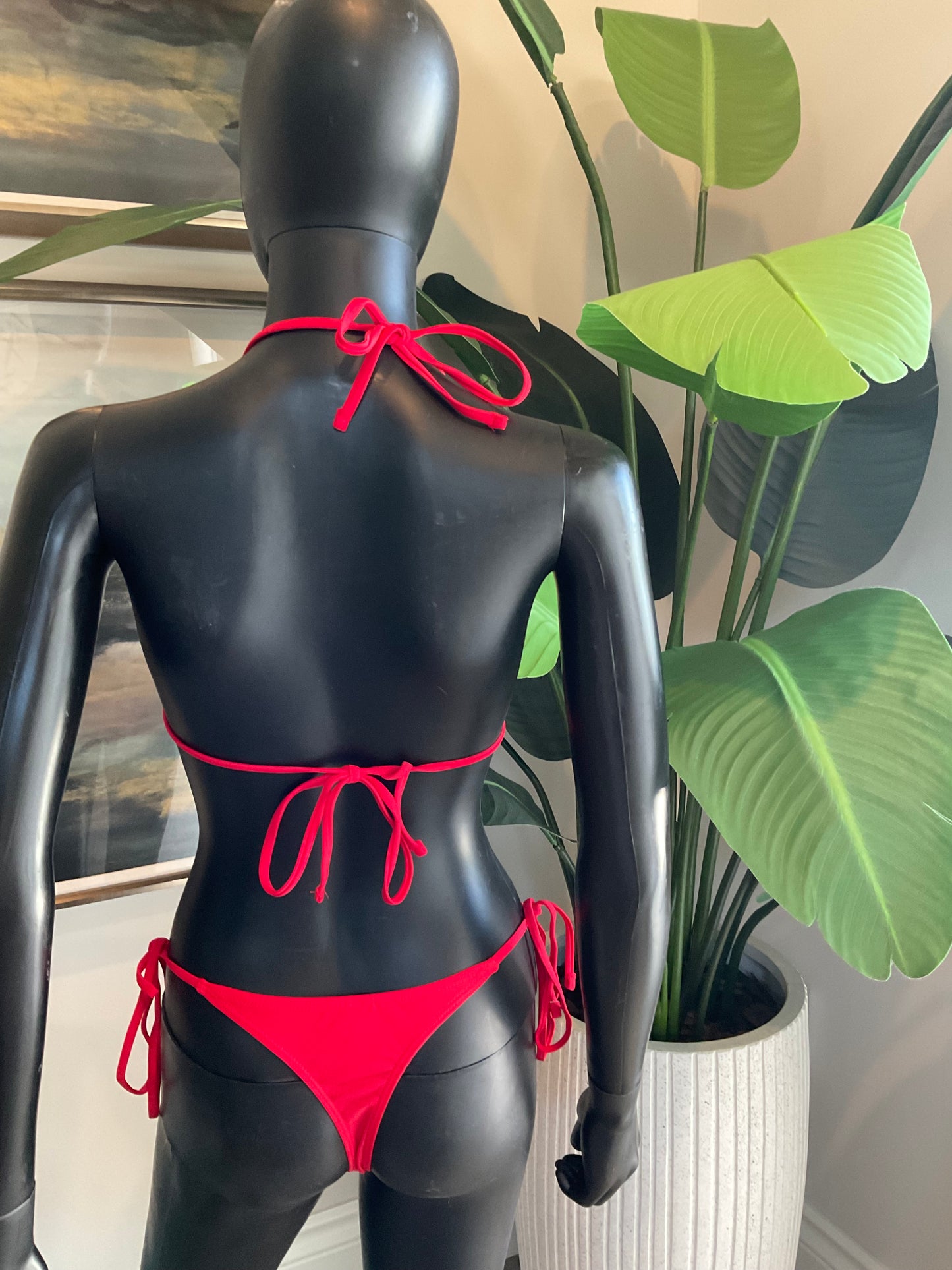 Red Bikini with a Charming Bikinis Charm!