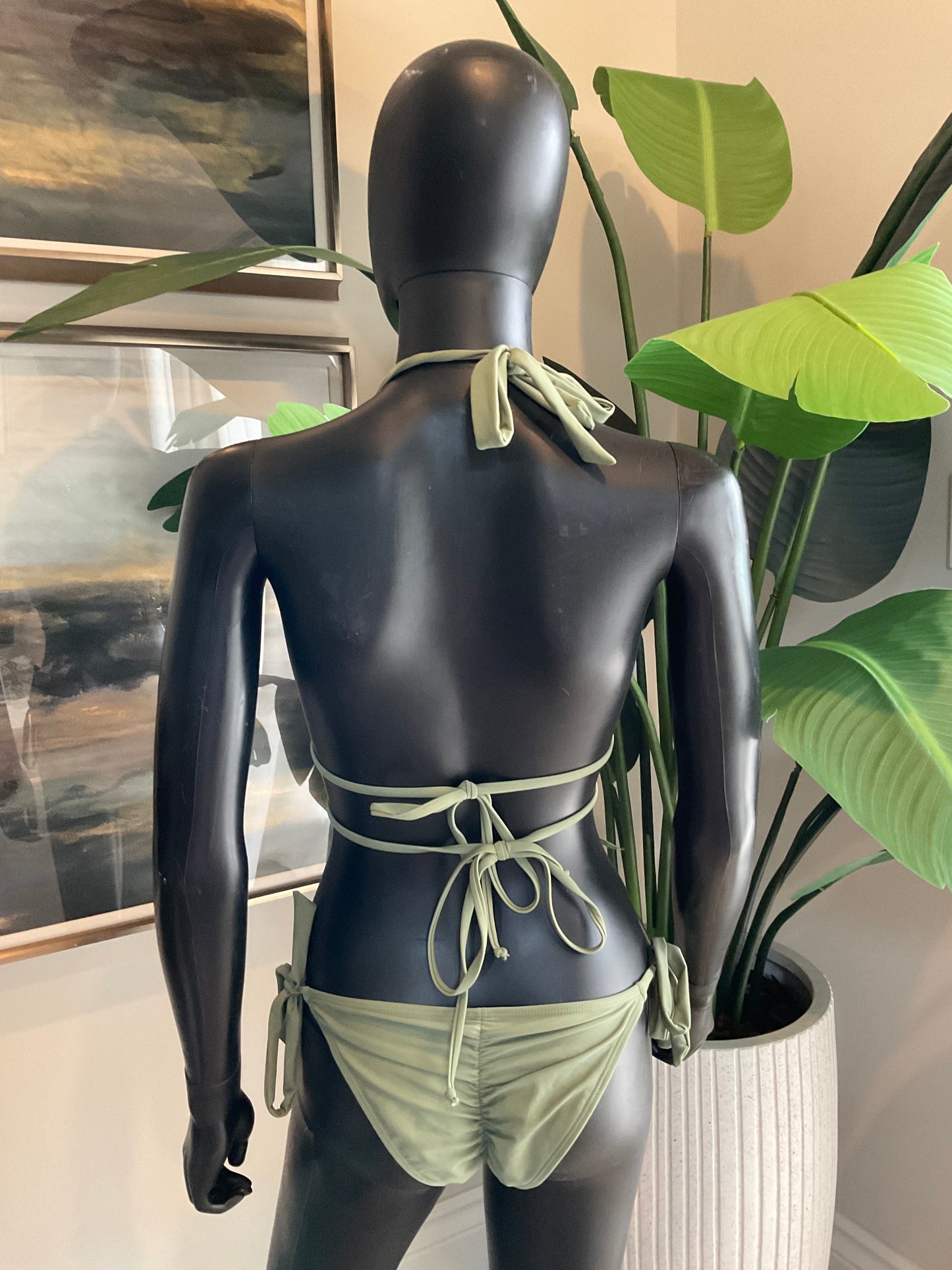 Khaki Bikini loaded with charms and a Charming Bikinis Charm!