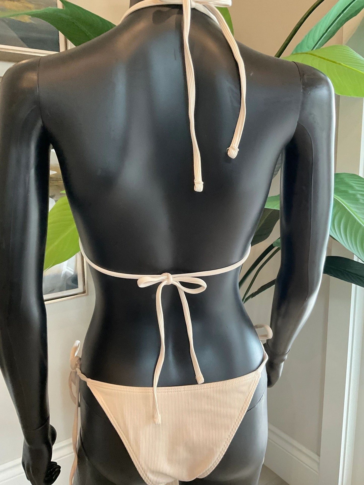 Ivory Shell Bikini with Charming Bikinis Charm!
