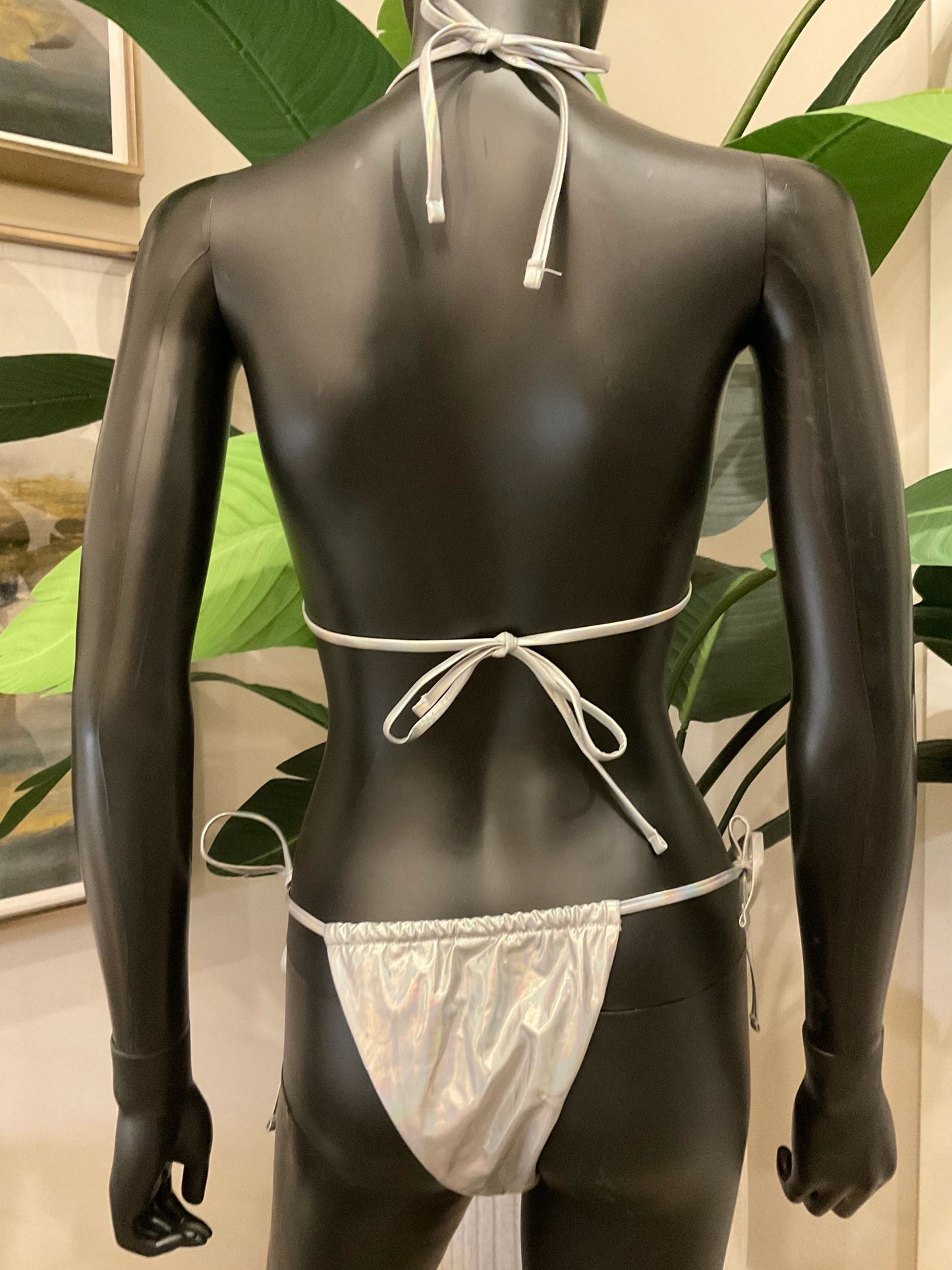 Silver Bikini with Charming Bikinis Glisten Charm!