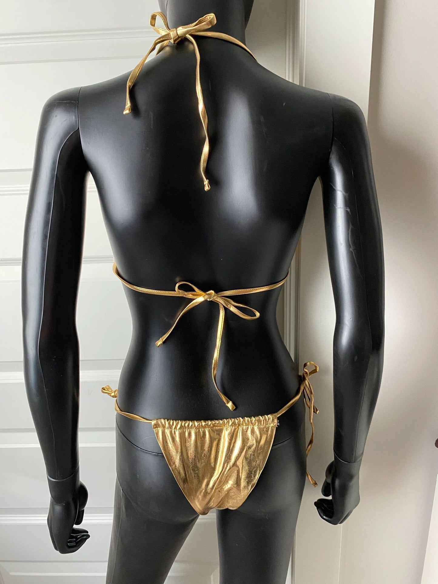 Gold Bikini with Charming Bikini Charms!