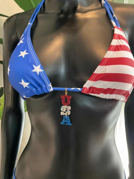 Charming Bikinis Patriotic Charm!