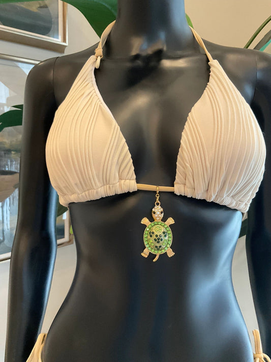 Charming Bikinis Turtle Charm!