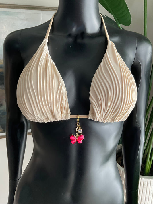 Charming Bikinis Pink Butterfly Charm!